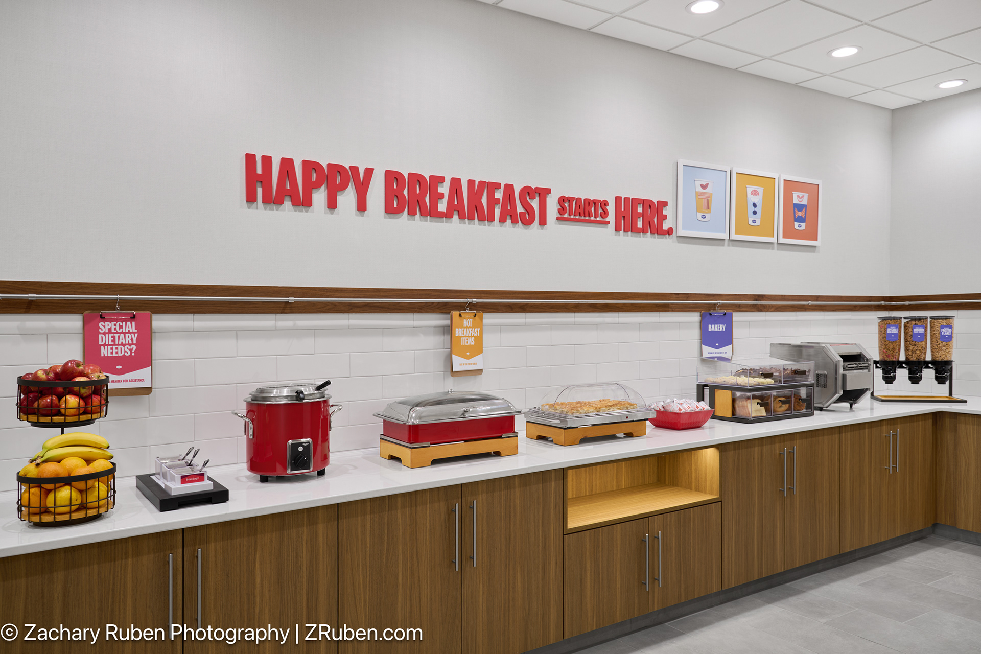 Breakfast Buffet at Hampton Inn Lincoln Downtown