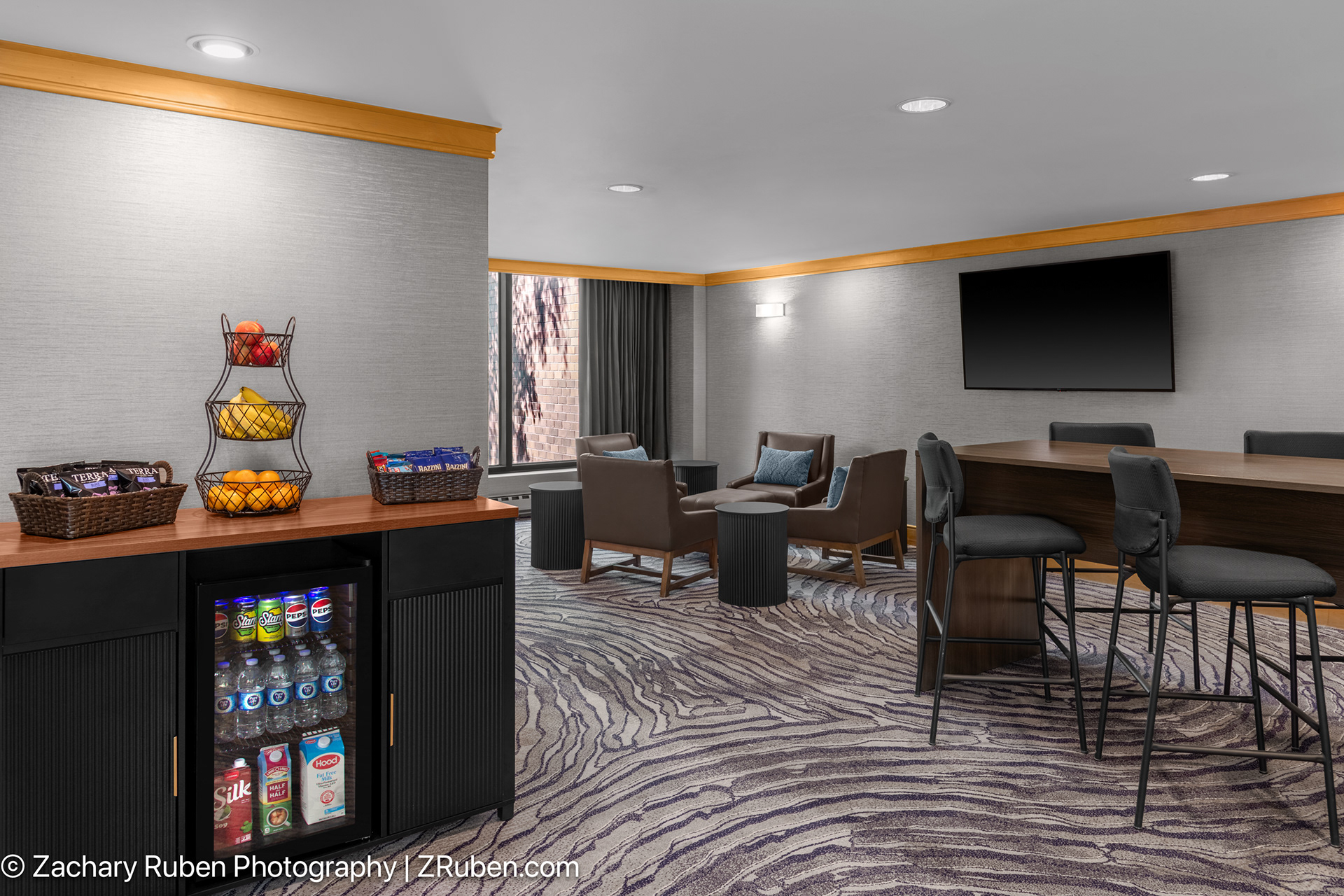 Member Lounge at Hyatt Regency Princeton