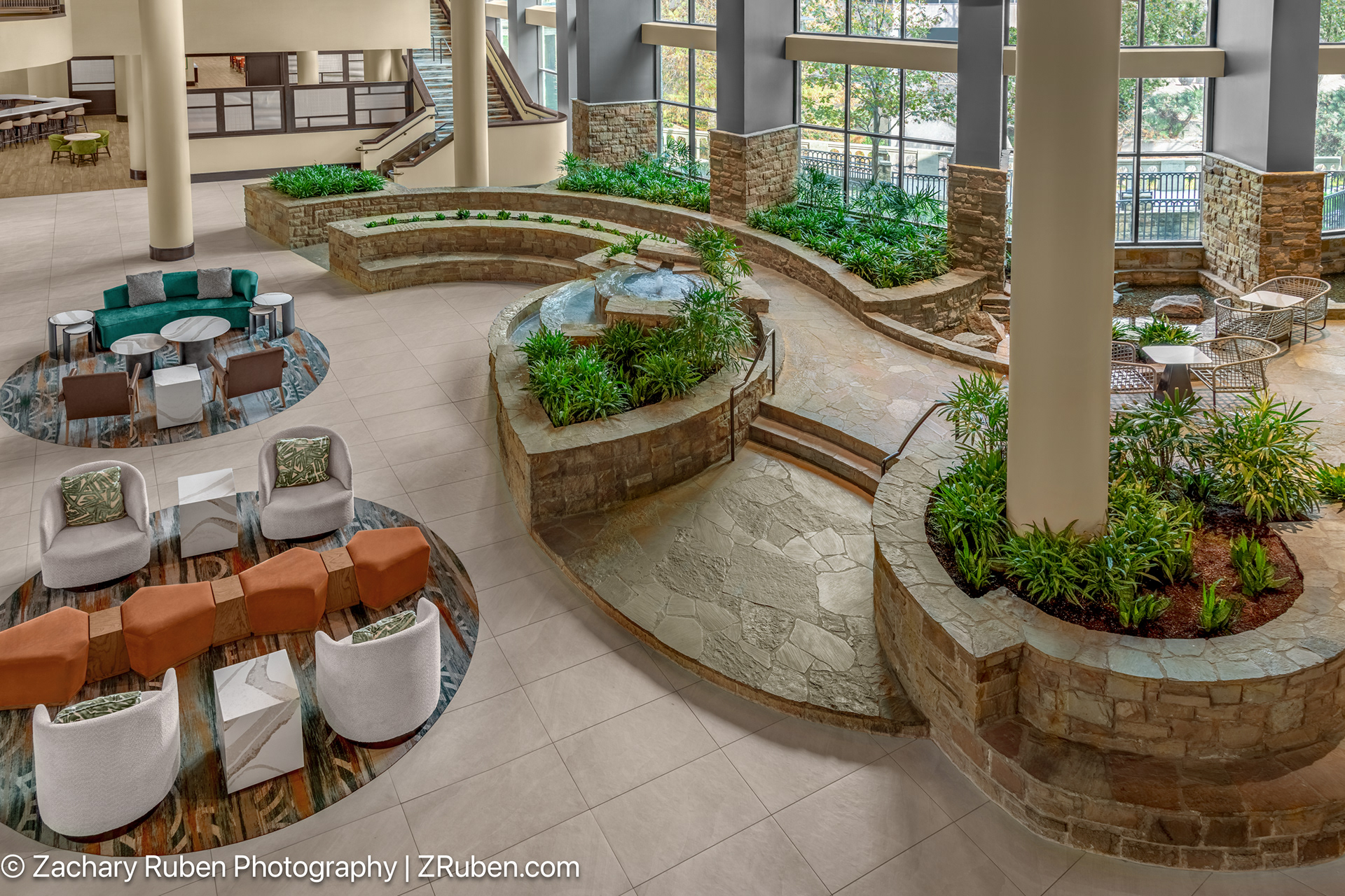 Atrium at Embassy Suites San Antonio Riverwalk Downtown