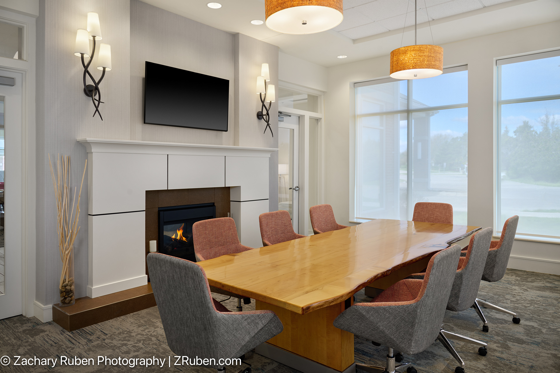 Lobby Meeting Room at Hilton Garden Inn Detroit Troy