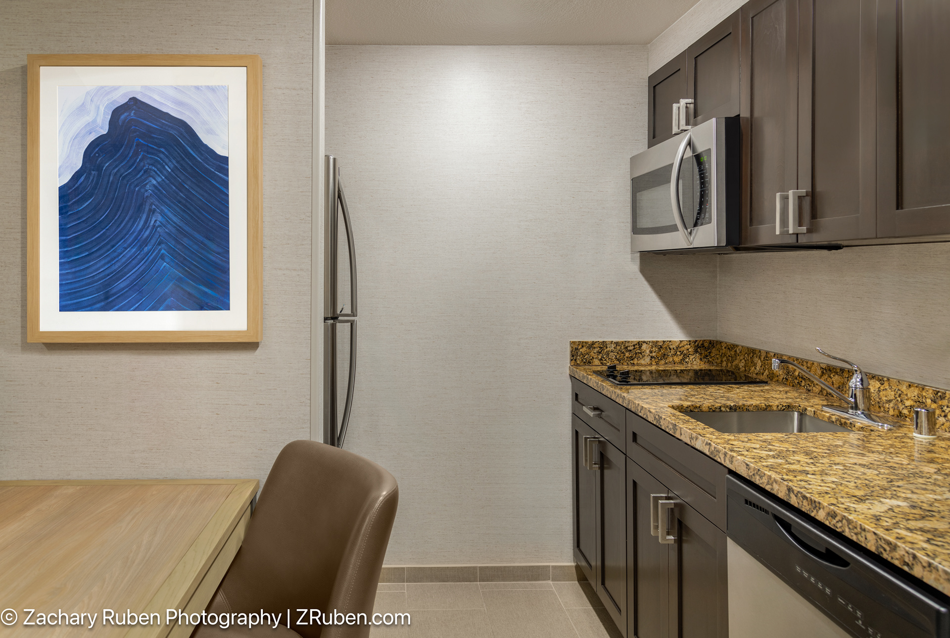 Kitchen at Homewood Suites Palo Alto