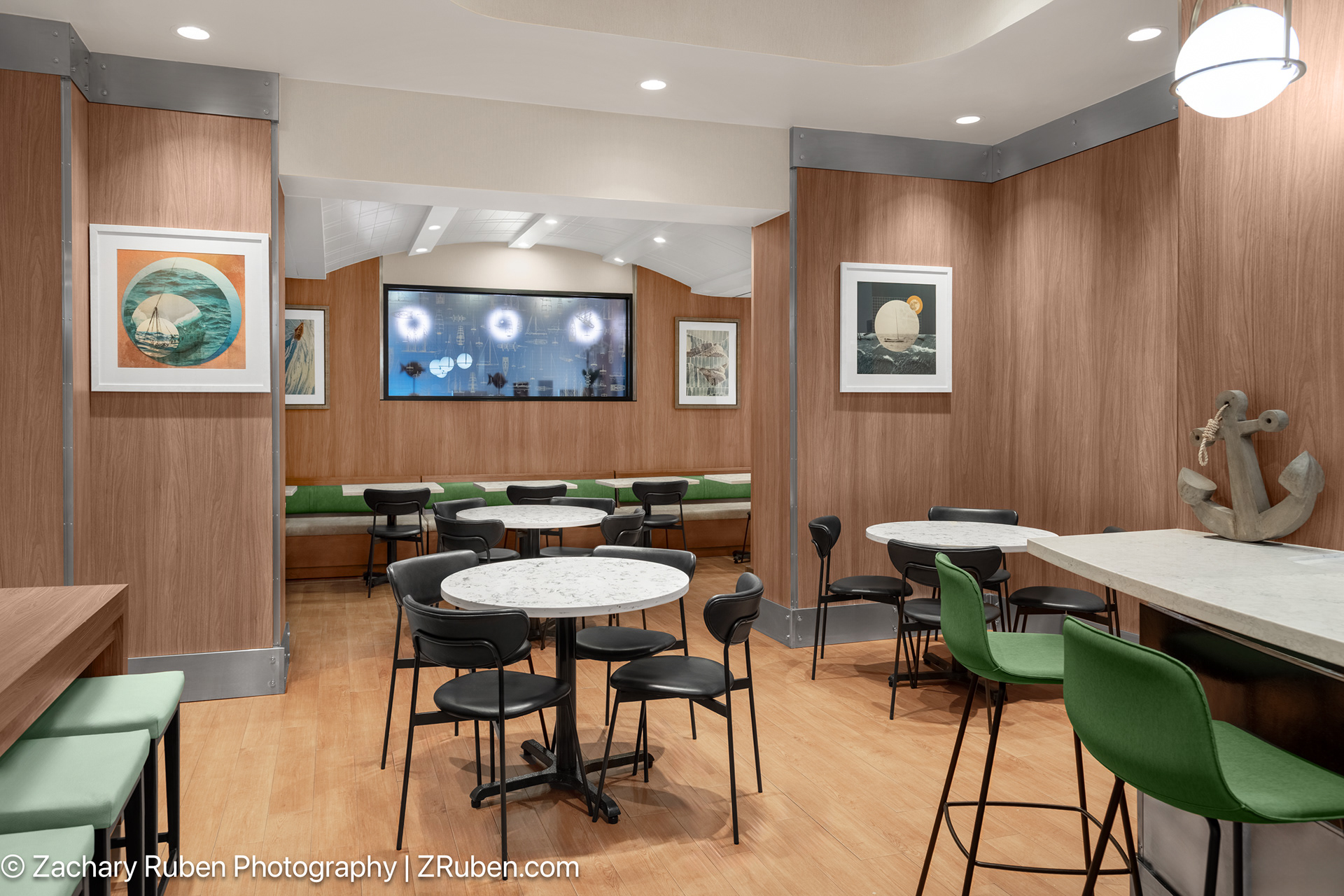 Breakfast Seating Area at Fairfield Inn & Suites New York Manhattan/Financial District