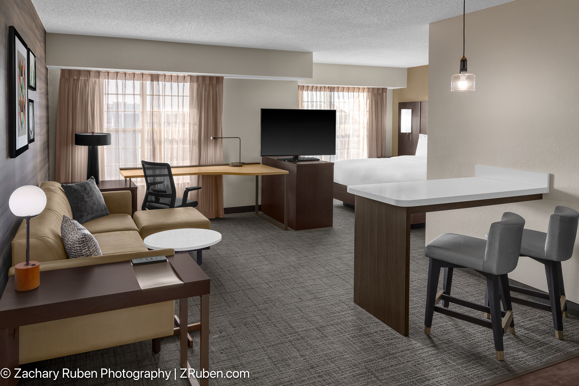 King Studio Suite at Residence Inn Albuquerque North