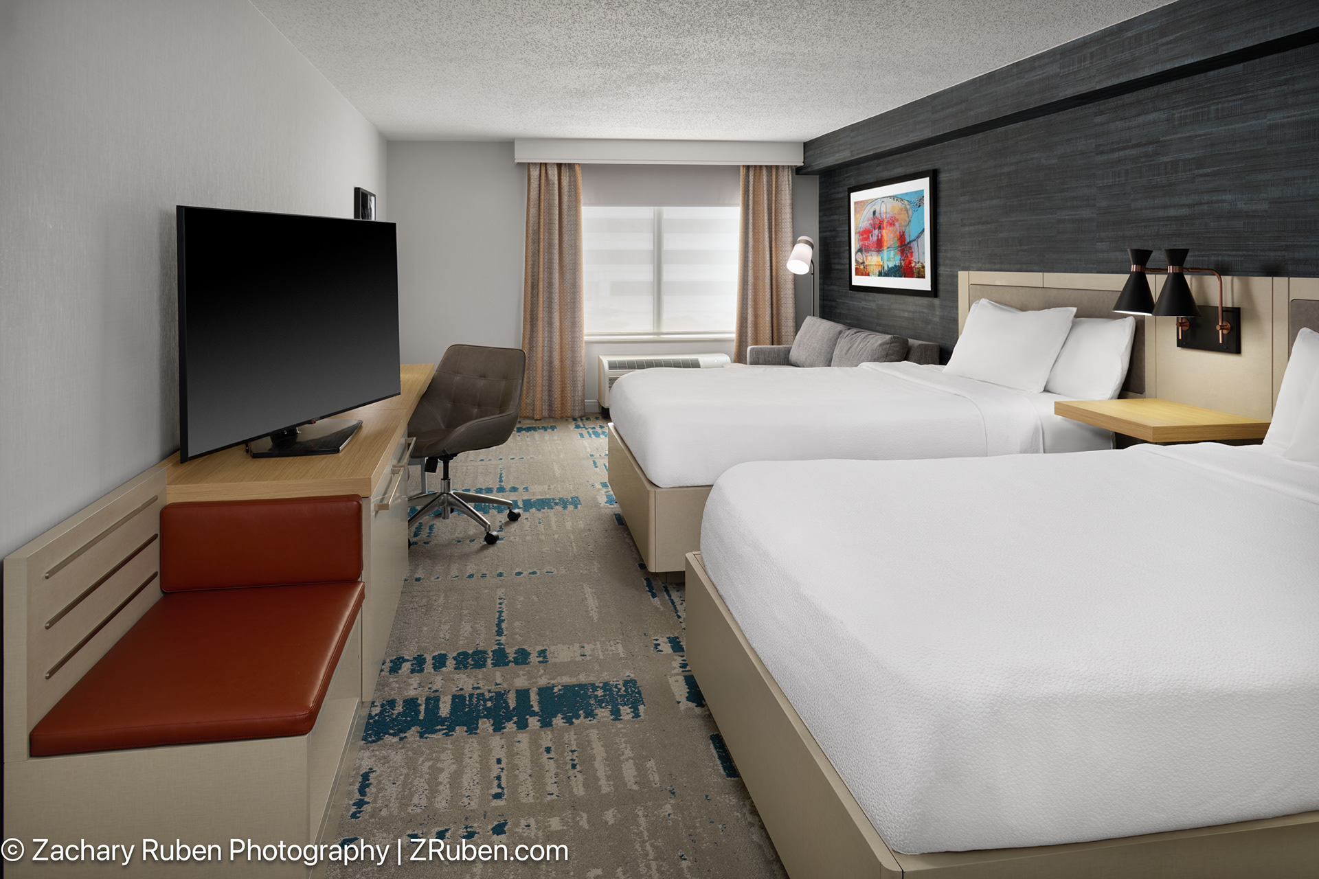 Two Queens Guest Room at Hilton Garden Inn Arlington/Courthouse Plaza
