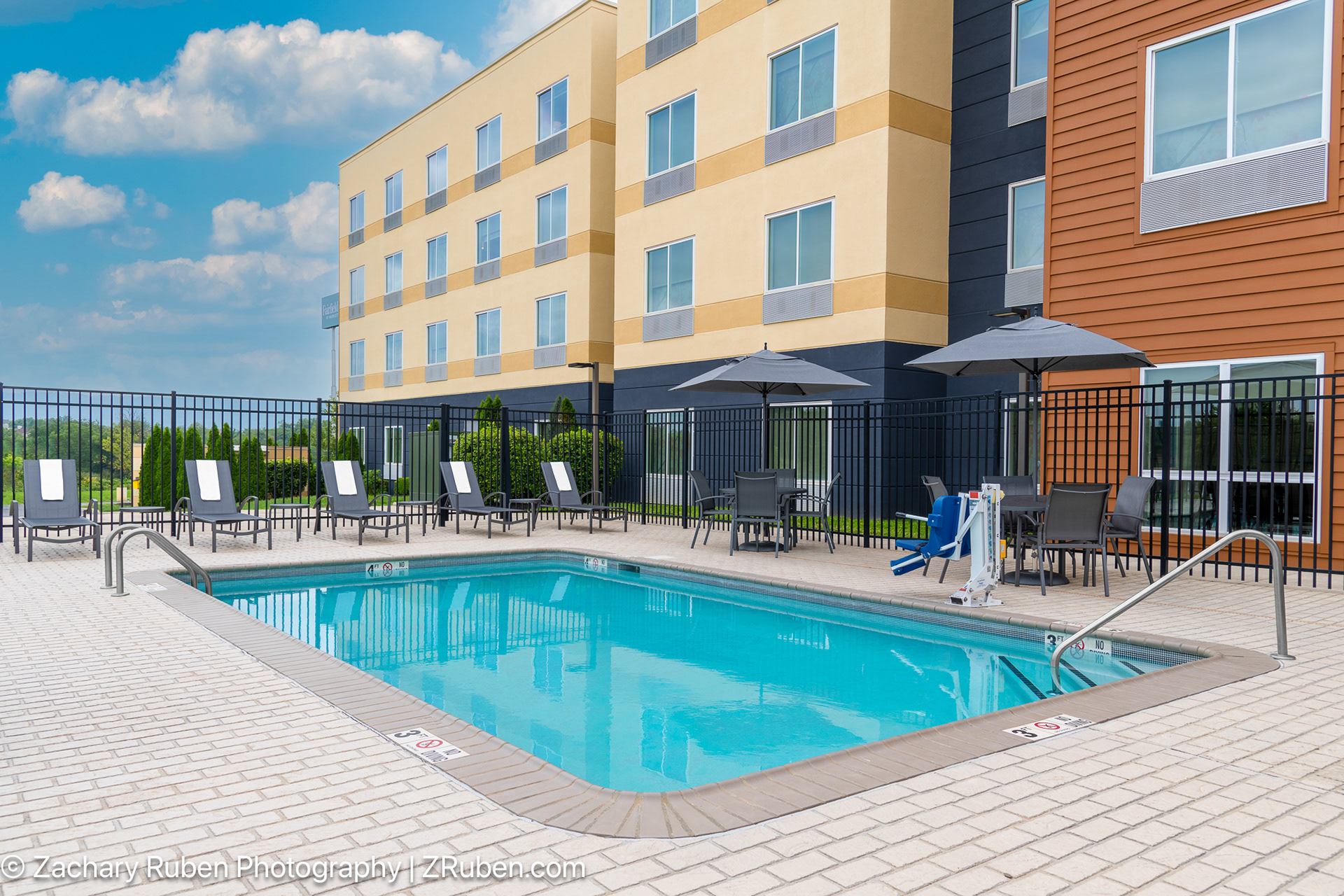 Outdoor Pool at Fairfield Inn & Suites Martinsburg