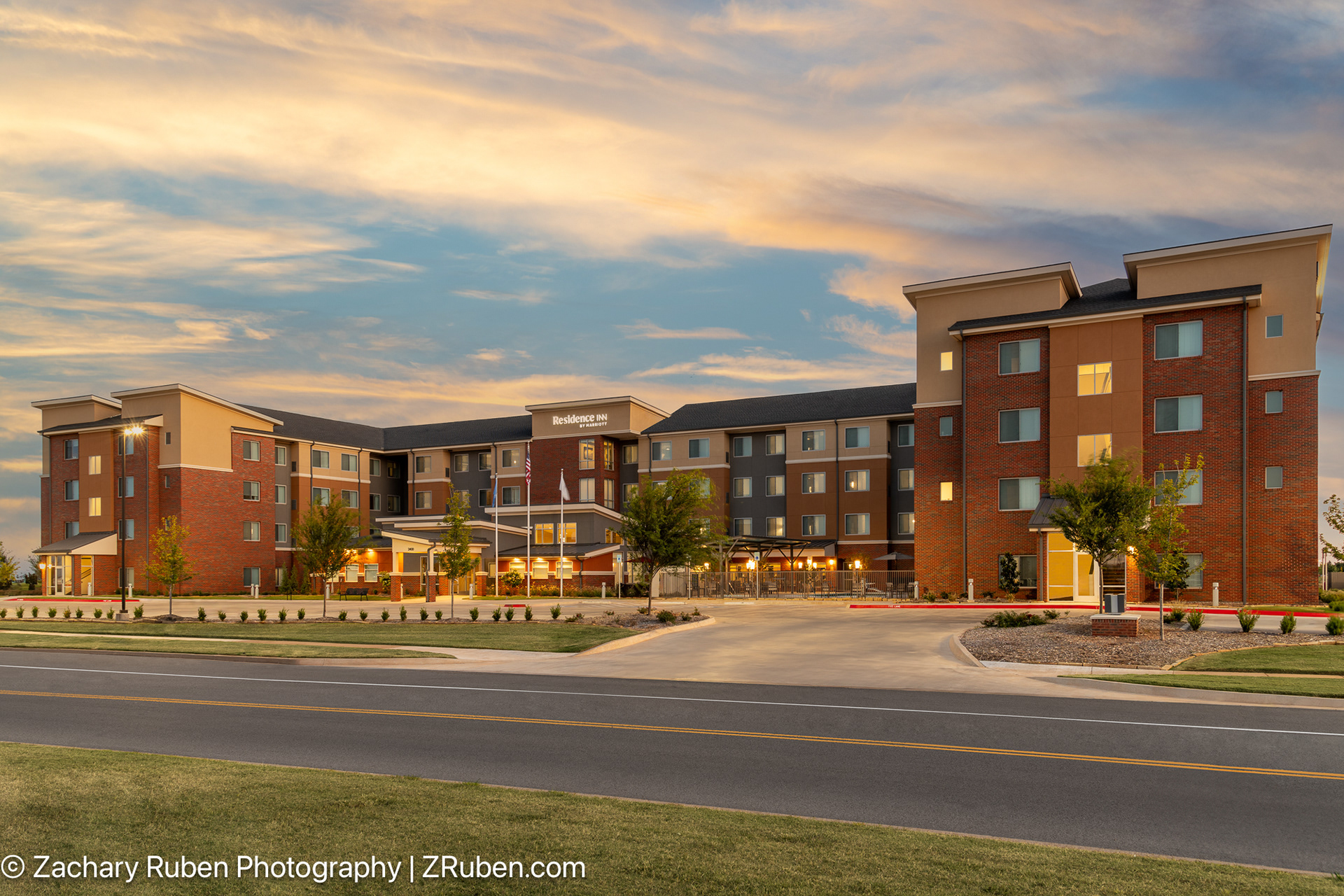 Sunset at Residence Inn Oklahoma City Norman