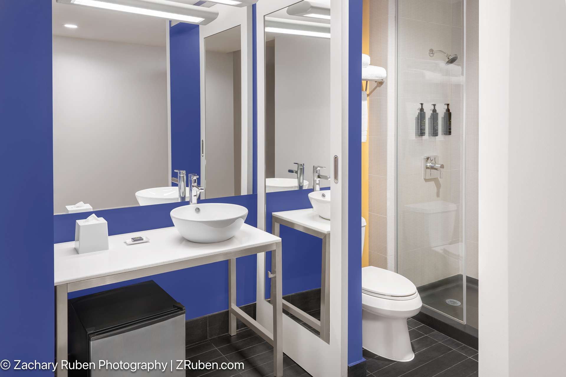 Bathroom at Aloft New York Brooklyn