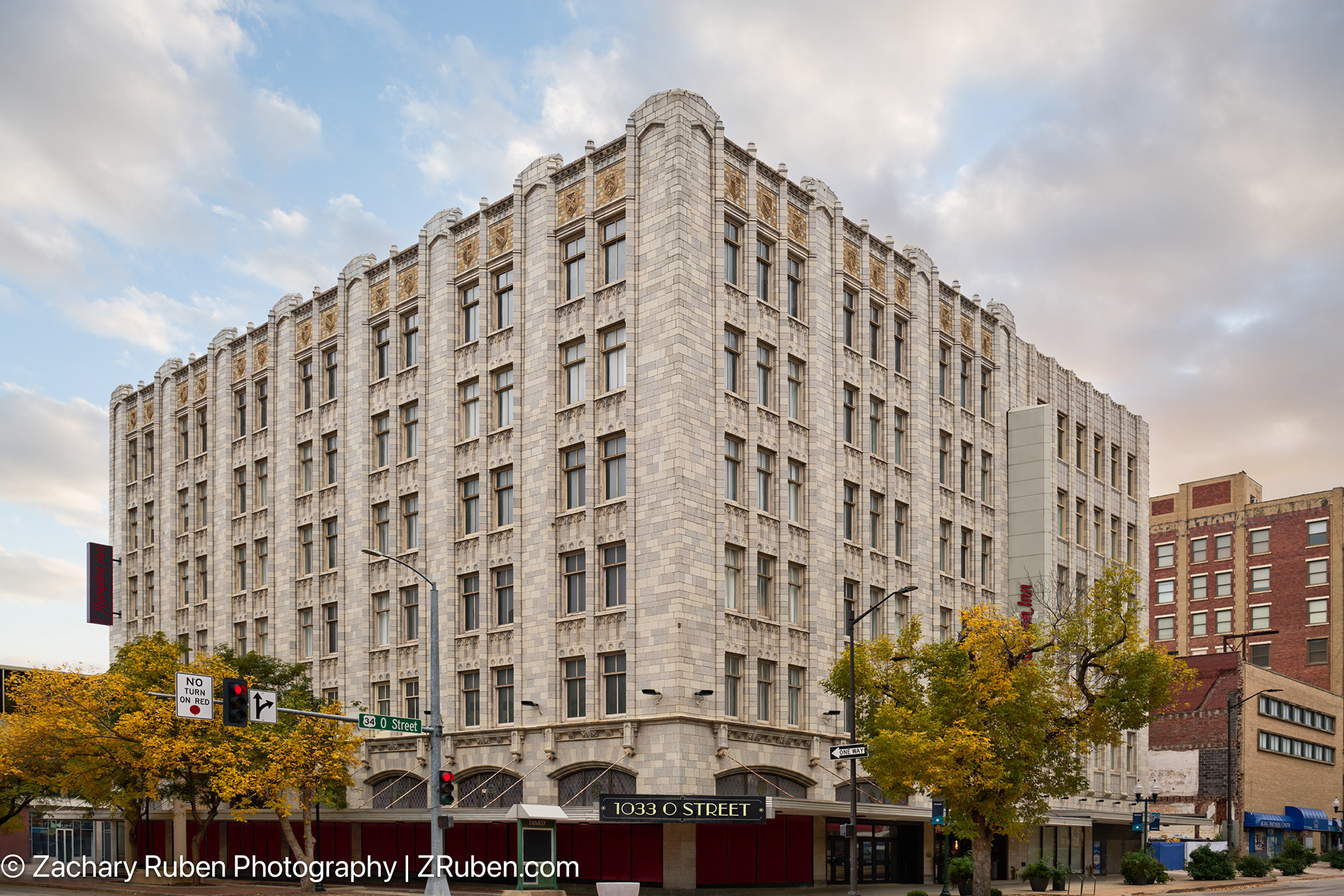 Exterior Day at Hampton Inn Lincoln Downtown