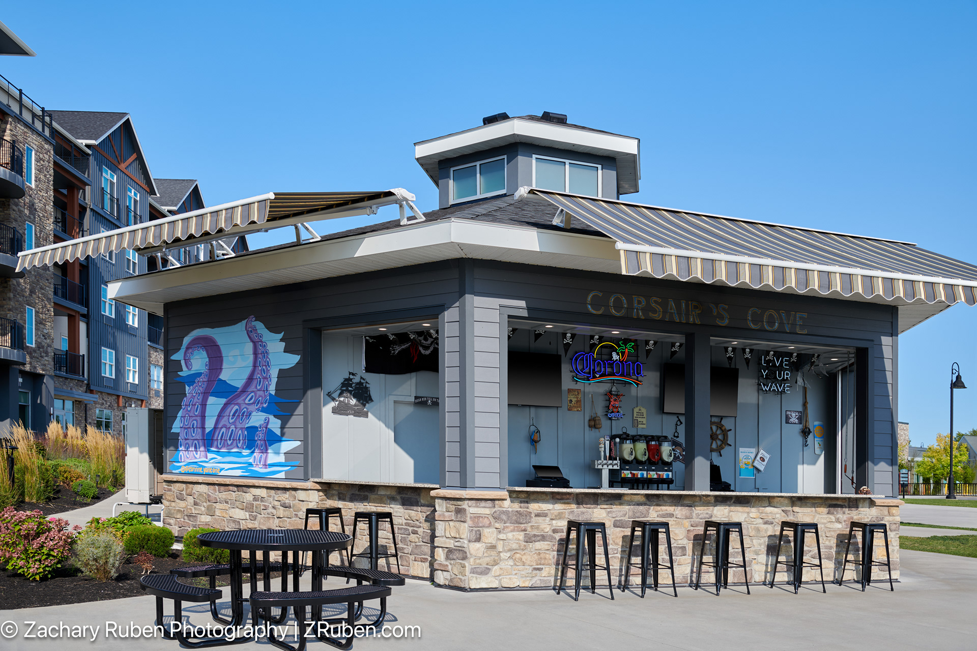 Corsair's Cove Bar at Hotel Canandaigua, Tapestry Collection by Hilton