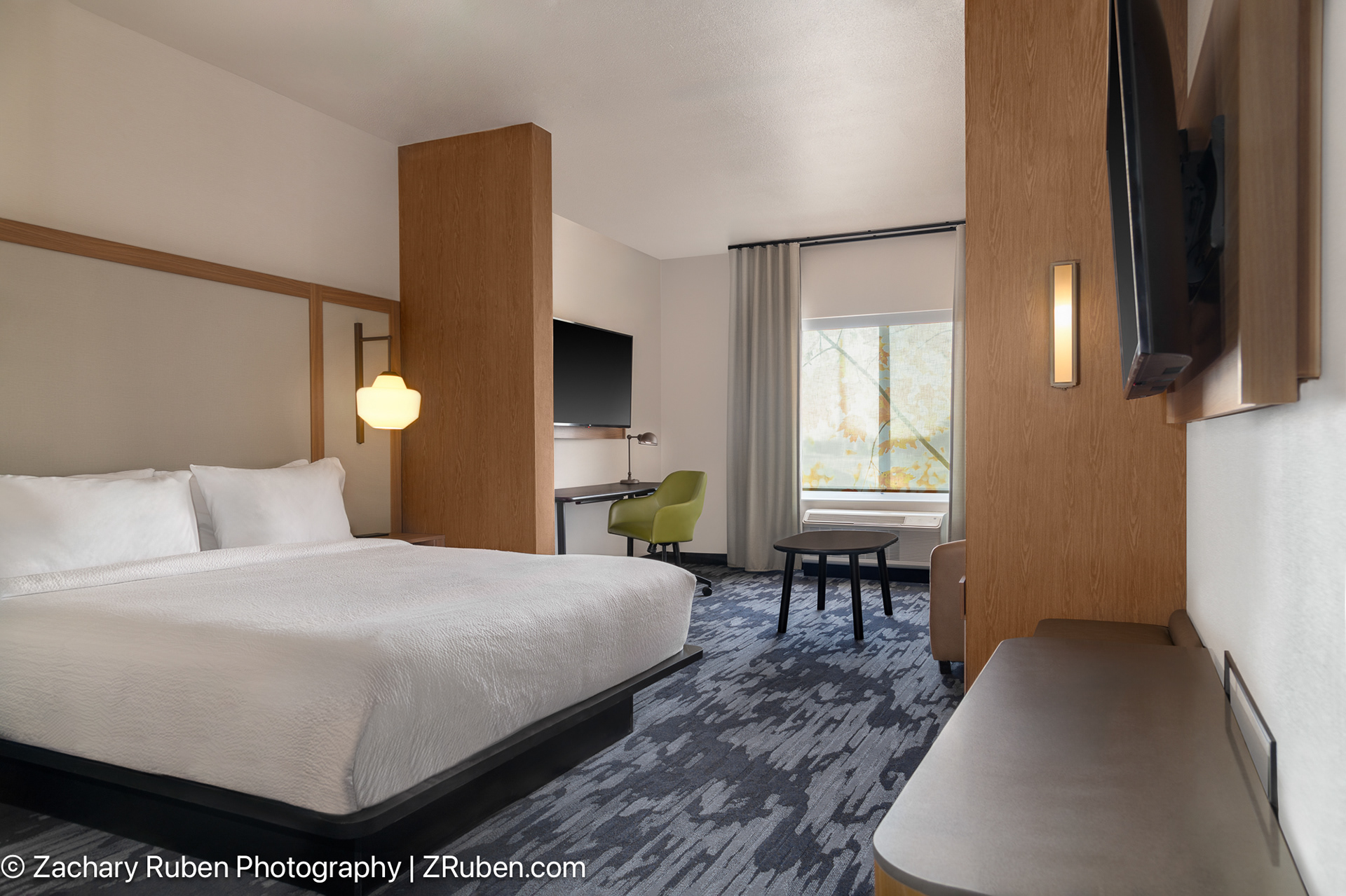 King Suite at Fairfield Inn & Suites Kansas City at the Legends