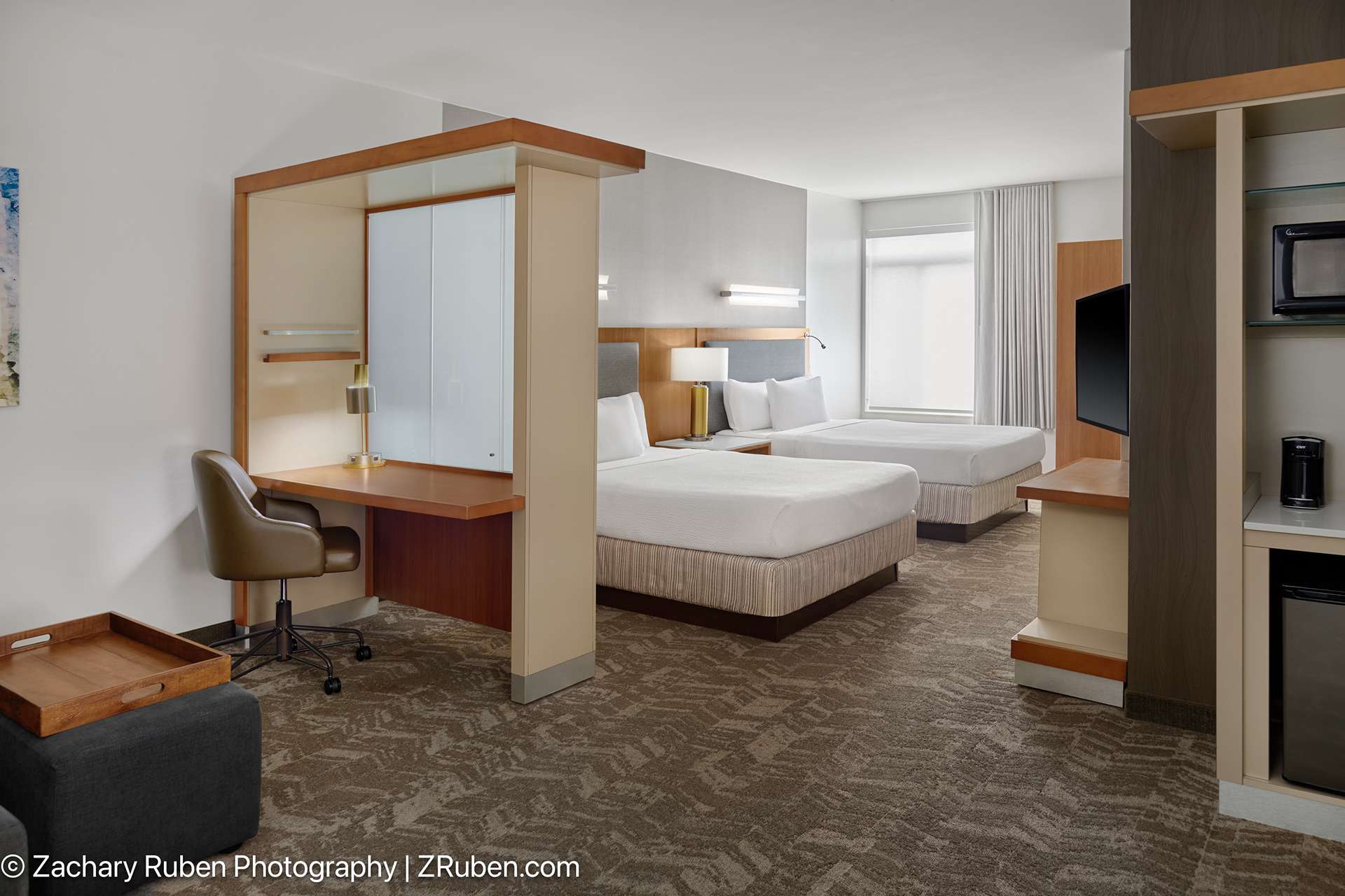 Two Queen Suite at Springhill Suites Detroit Metro Airport Romulus