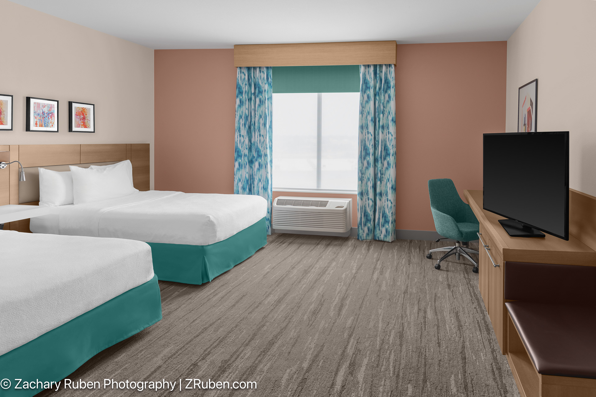 Accessible Two Queens at Hilton Garden Inn Topeka