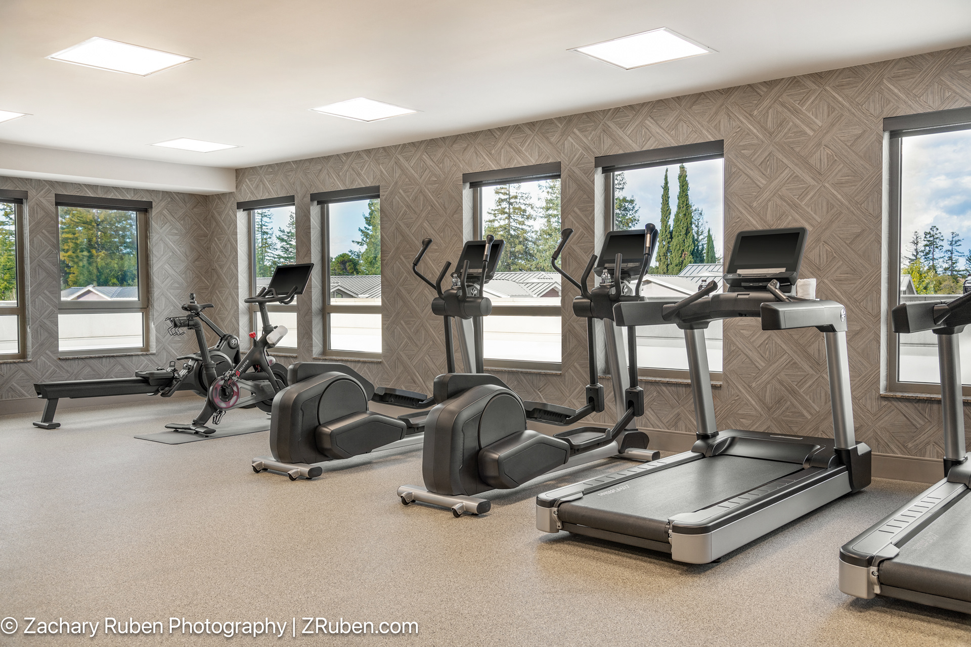 Fitness Center at Homewood Suites Palo Alto