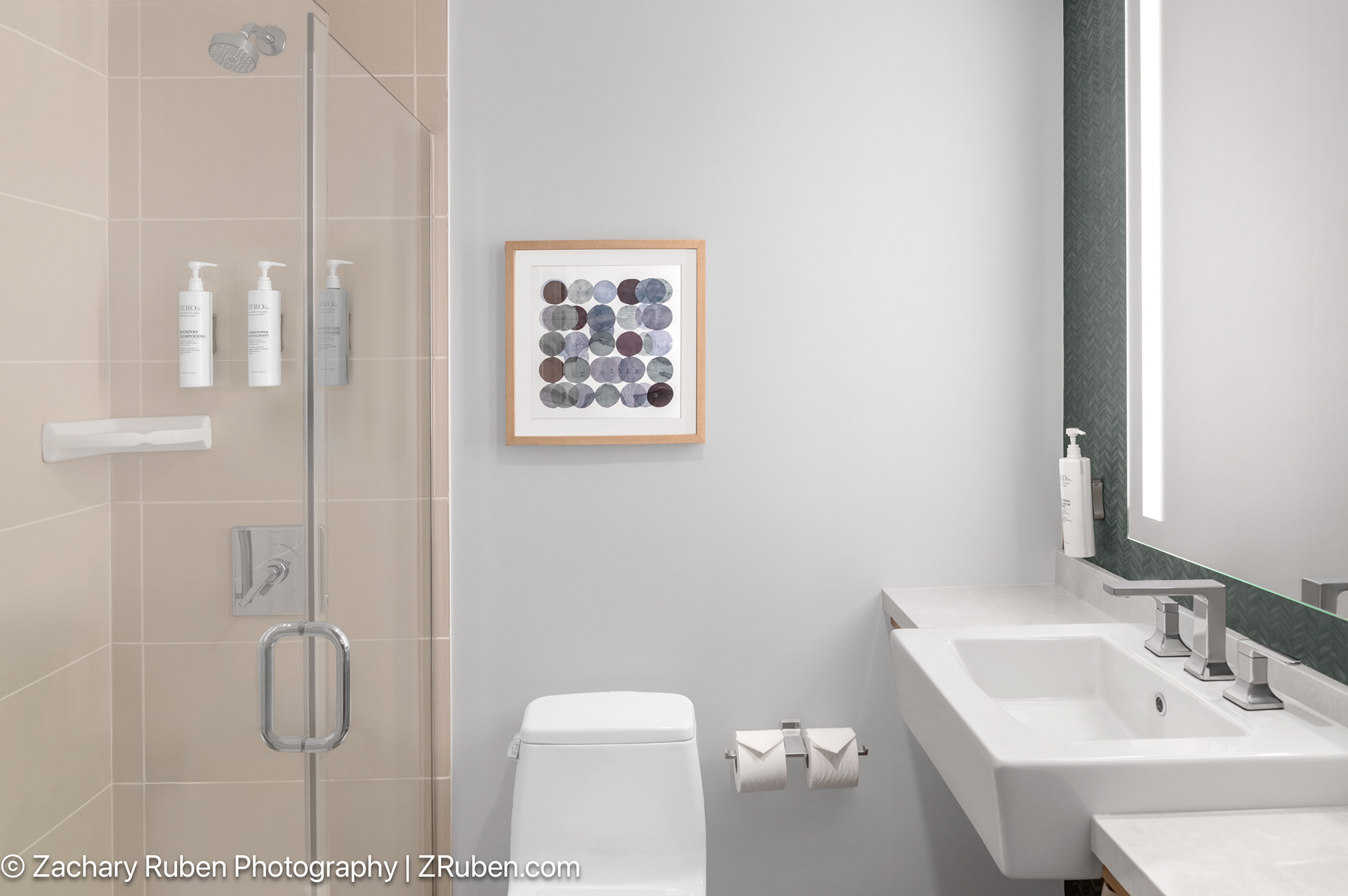 Shower at Hilton Garden Inn New York - Manhattan-Midtown East