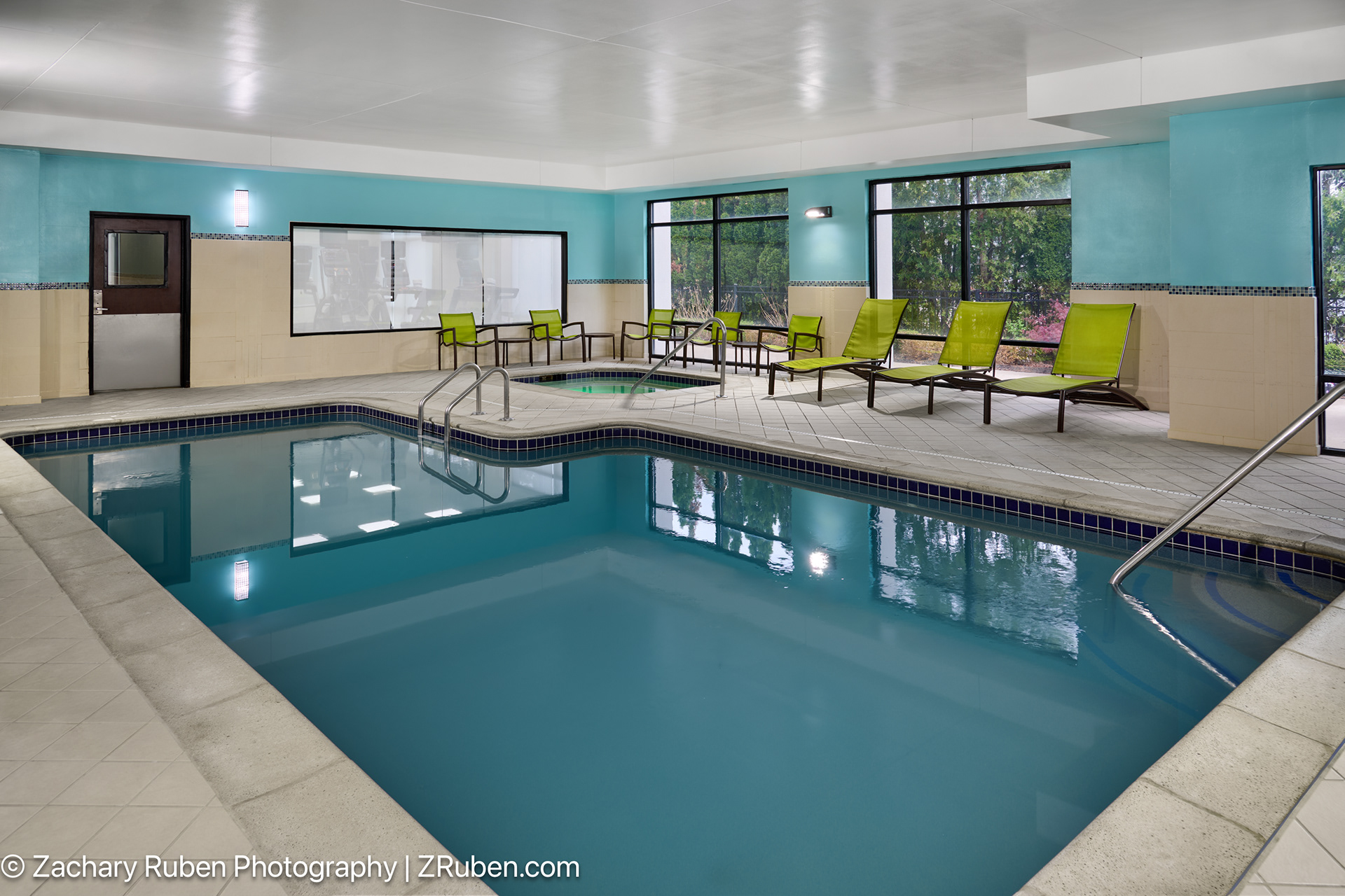 Indoor Pool at SpringHill Suites Detroit Southfield