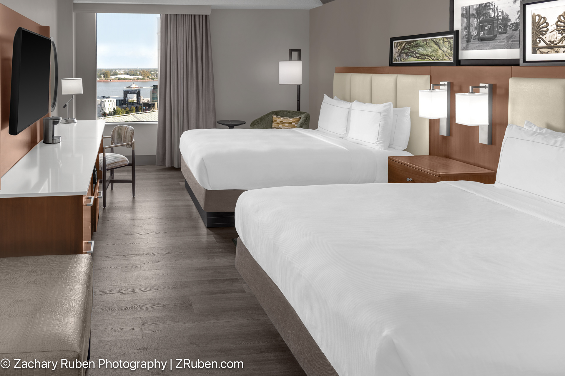 Double/Double Guest Room at Doubletree New Orleans