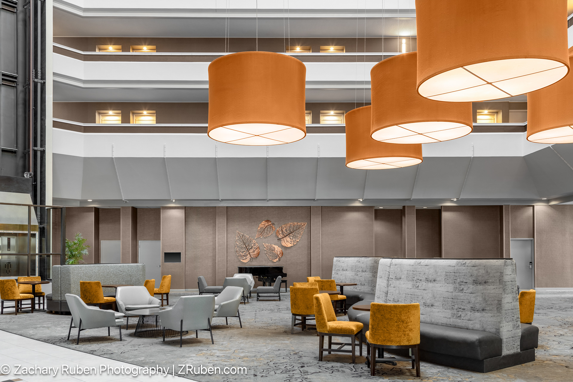 Lobby at Doubletree Springfield