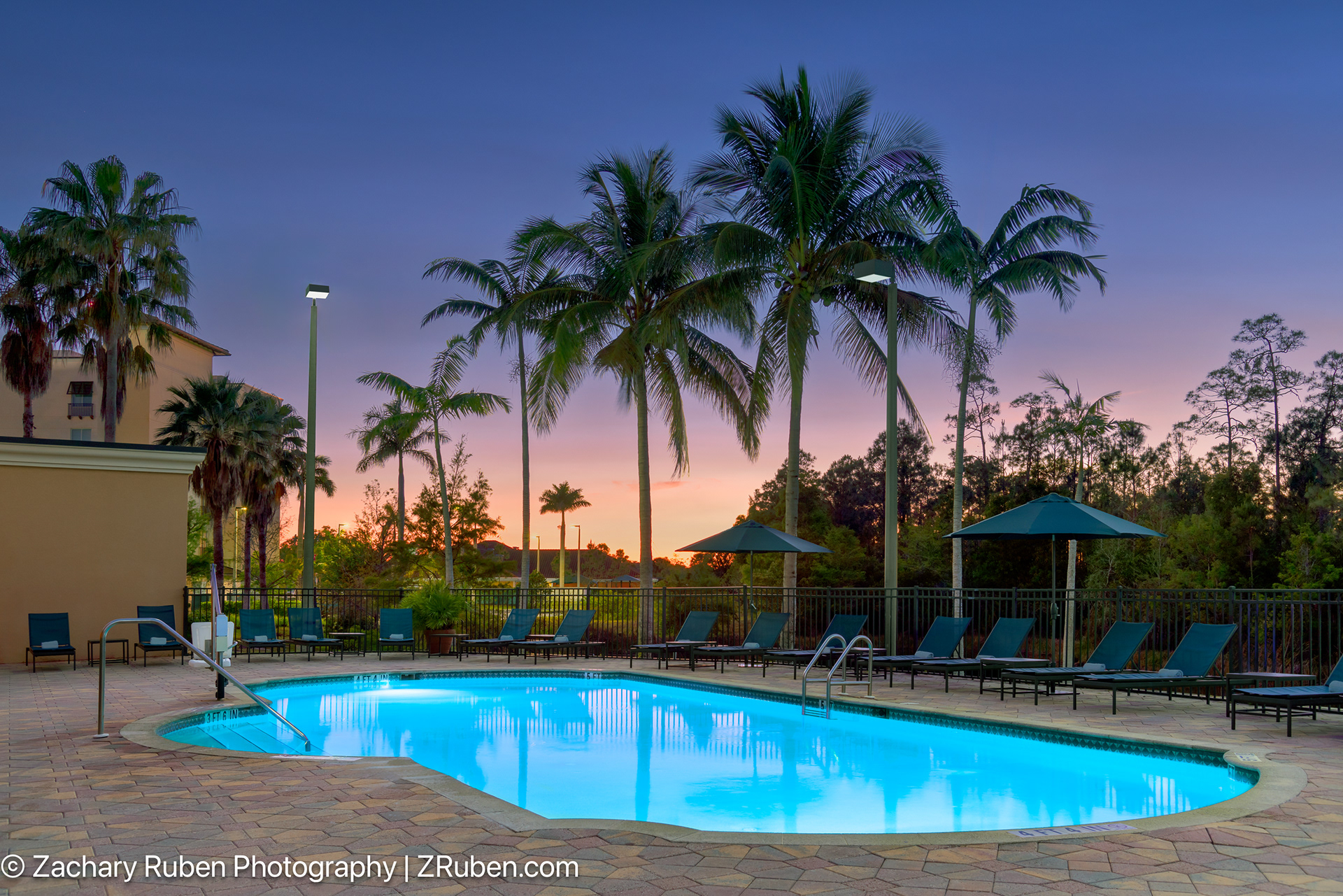 Outdoor Pool at Embassy Suites Fort Myers Estero