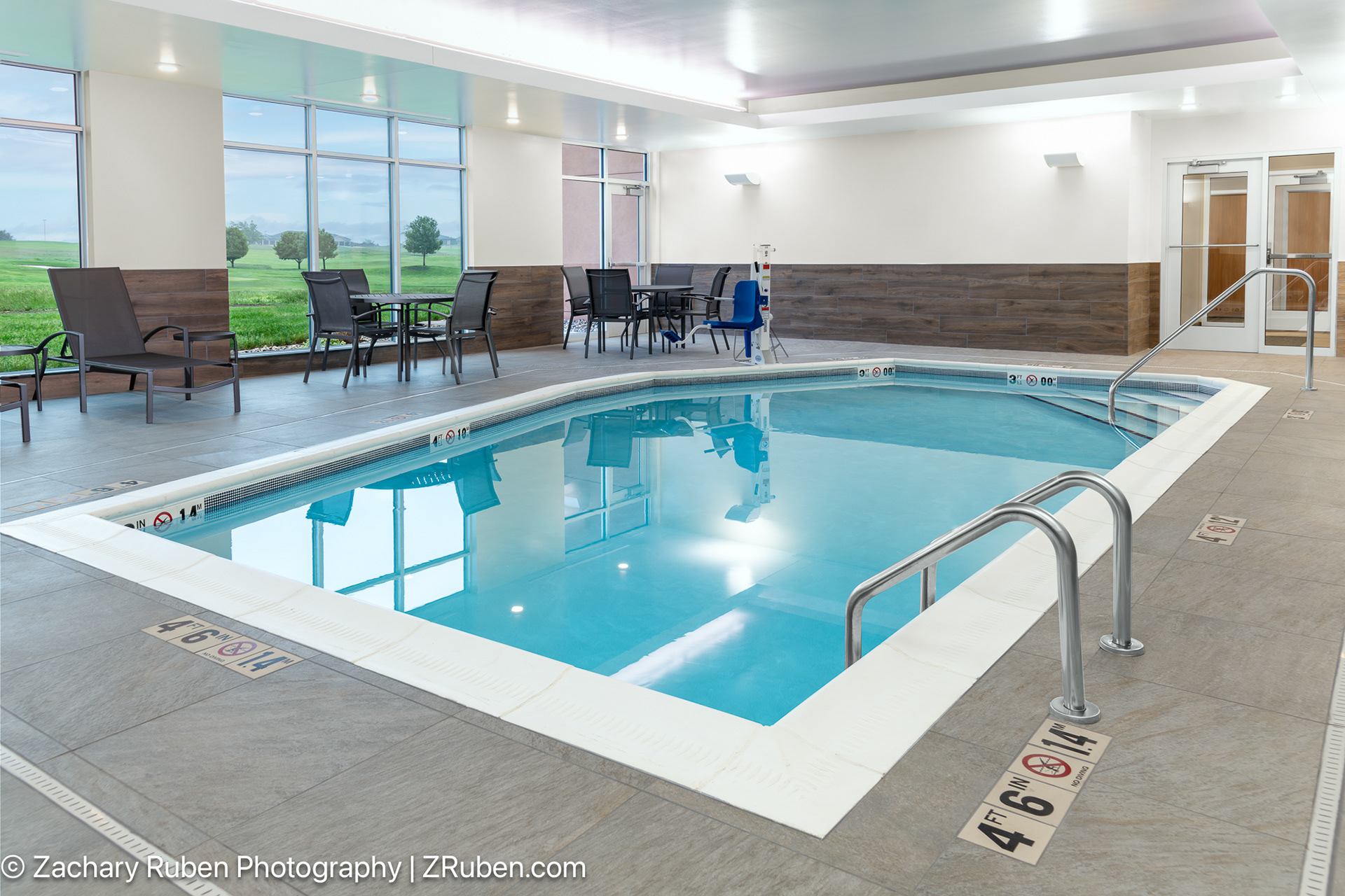 Indoor Pool at Fairfield Inn & Suites Sioux Center