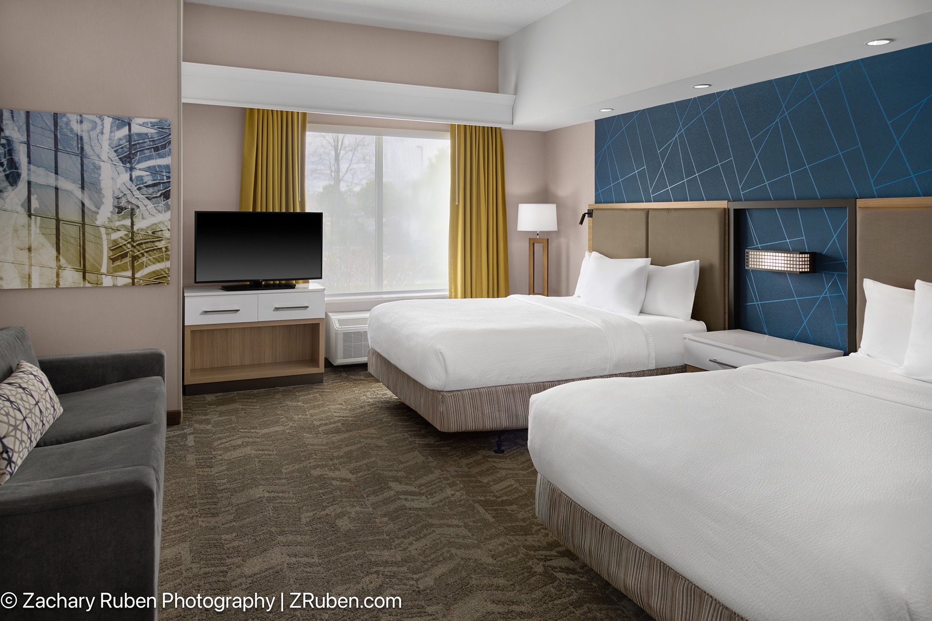 Two Queen Accessible Suite at SpringHill Suites Detroit Southfield