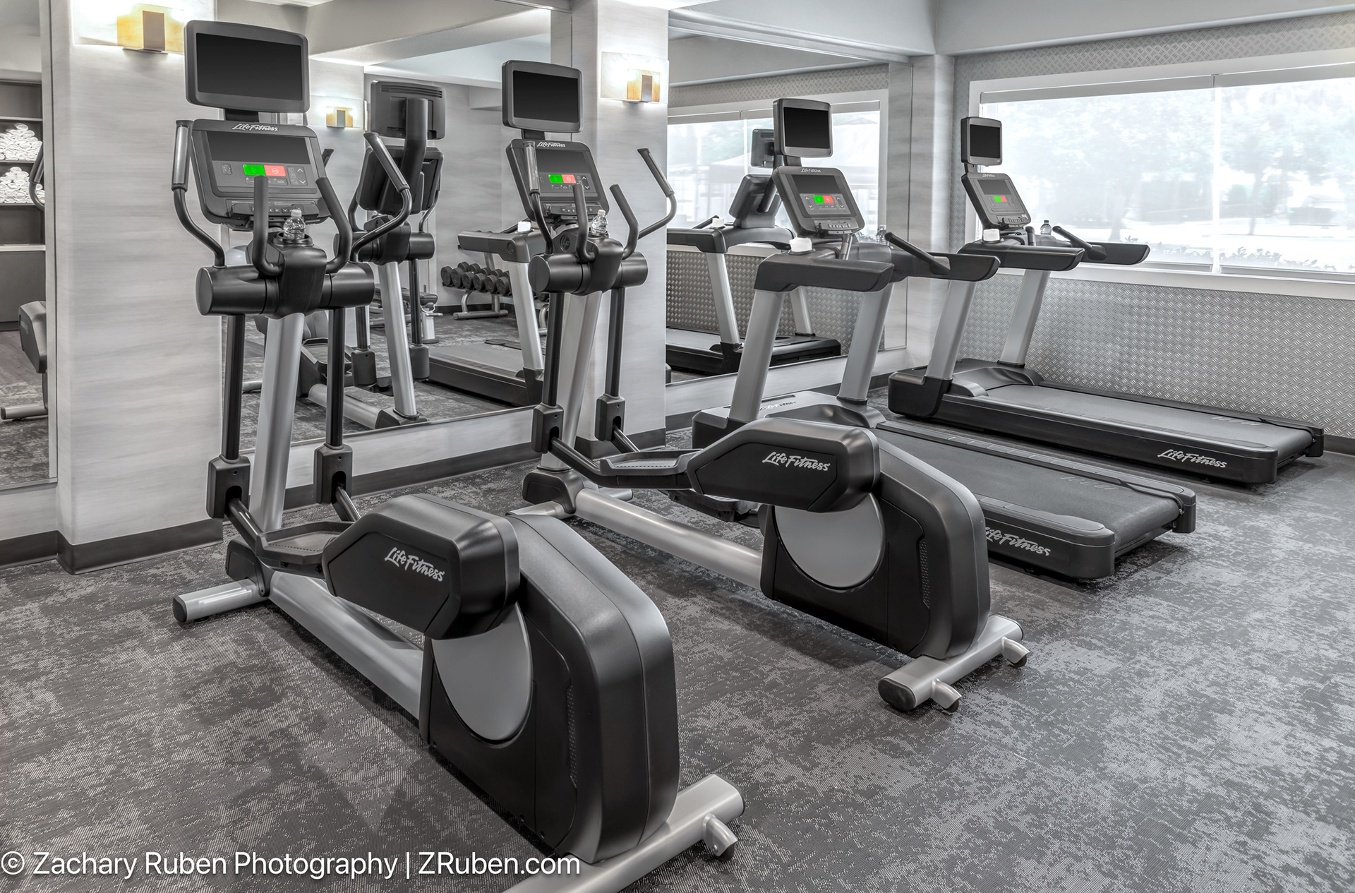 Fitness Center at Fairfield Inn & Suites San Francisco San Carlos