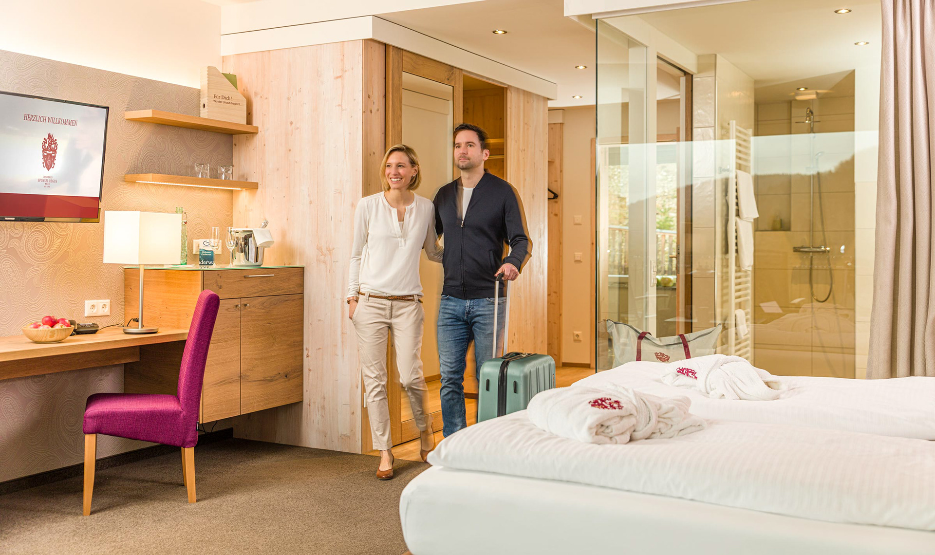 Junior-Suite Schlössla, Landhotel **** Sponsel-Regus