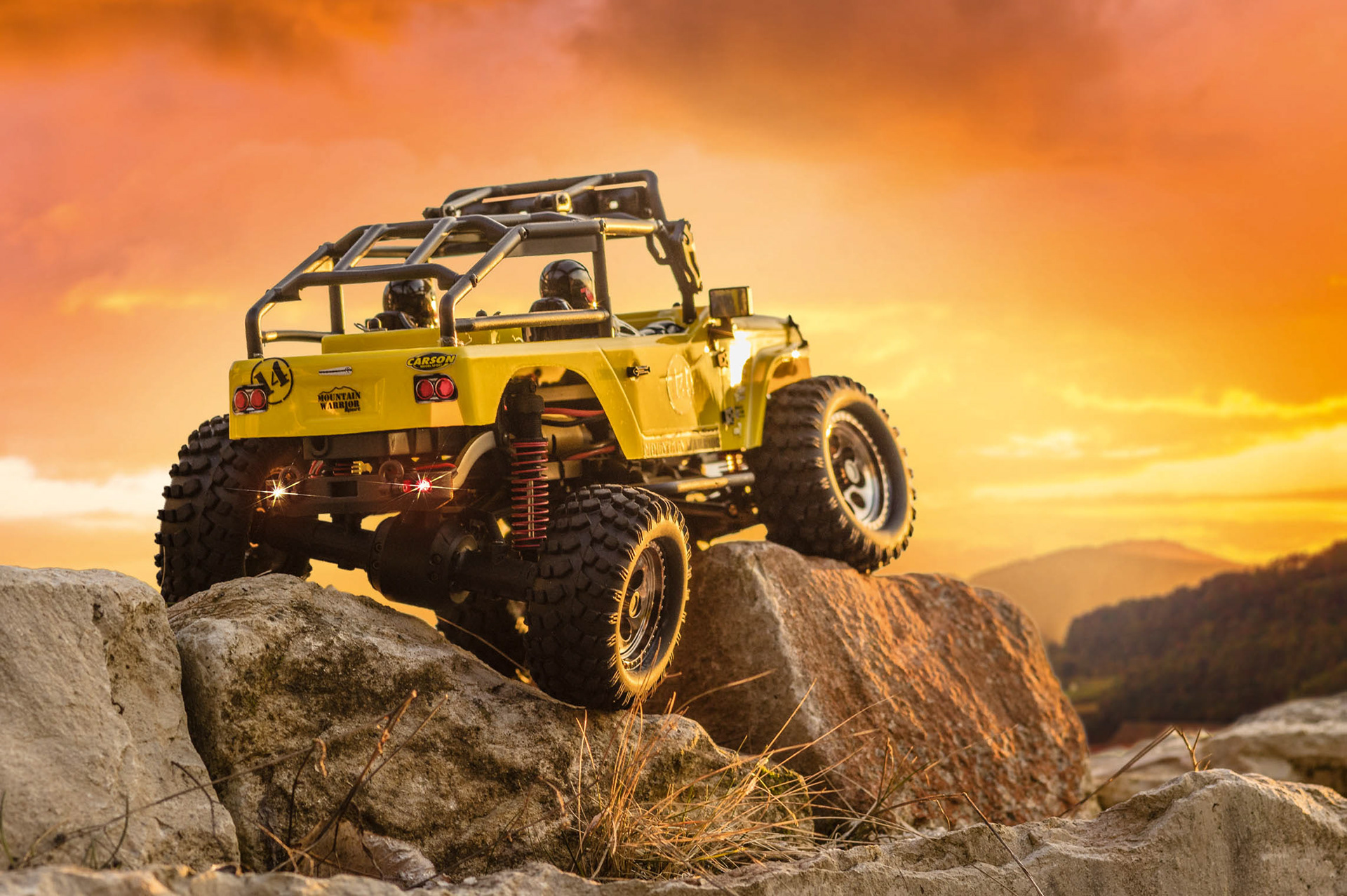 CARSON 1:12 Mountain Warrior Sport 2.0