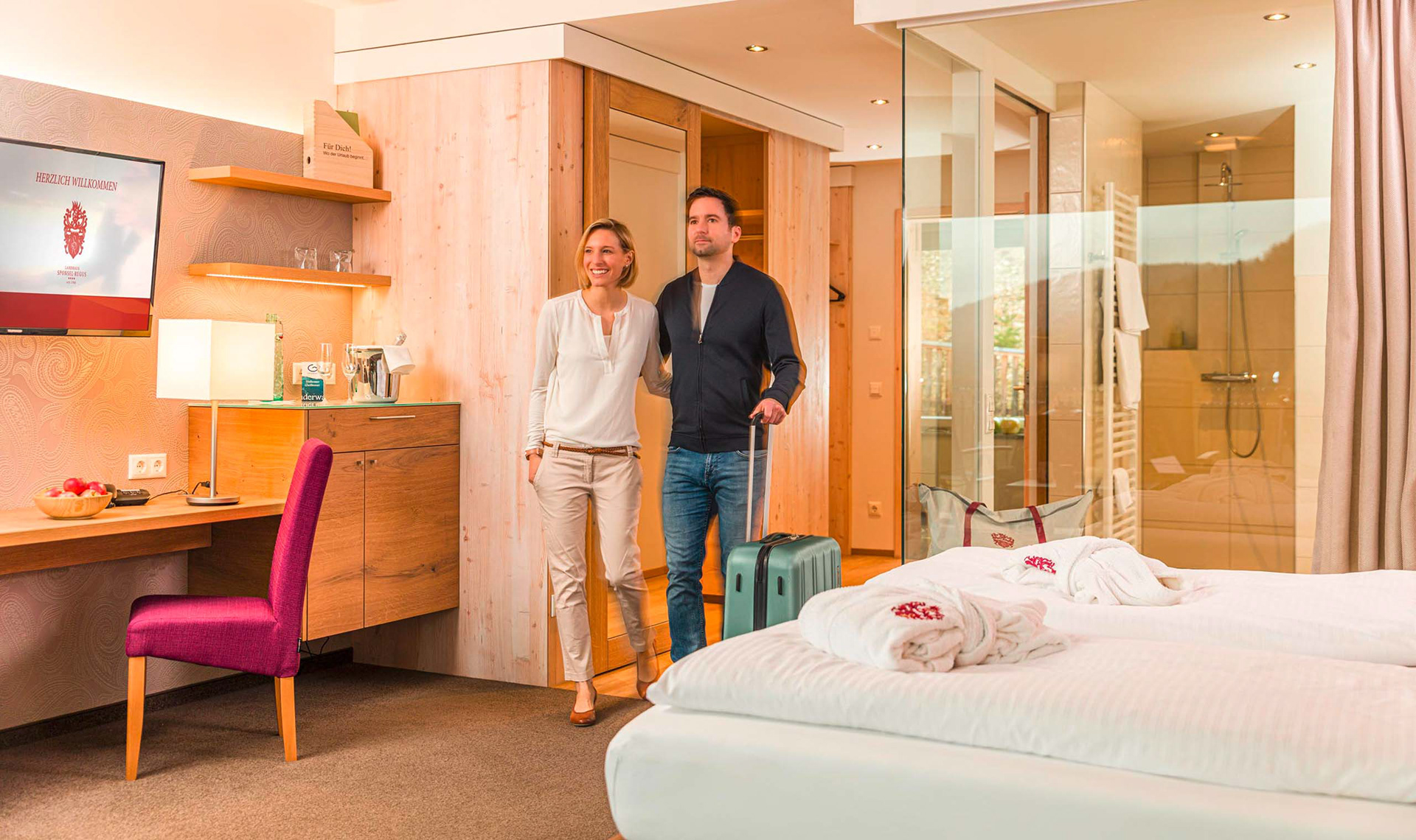Ankommen und Wohlfühlen, "Schlössla", Landhaus **** Sponsel-Regus