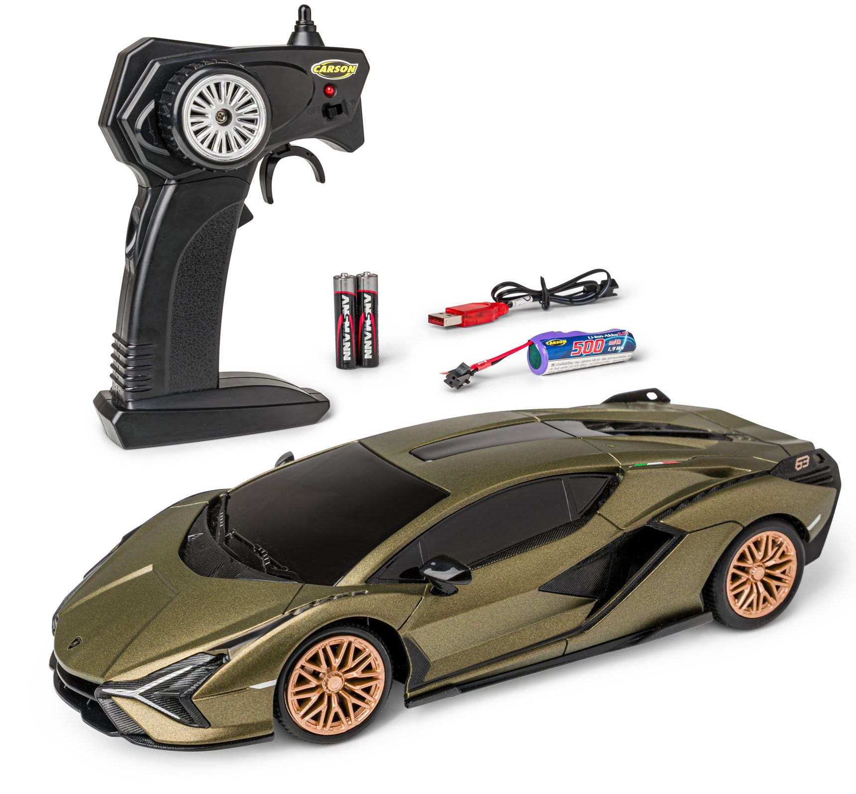 RC-Fahrzeug: CARSON 1:24 Lamborghini Sian
