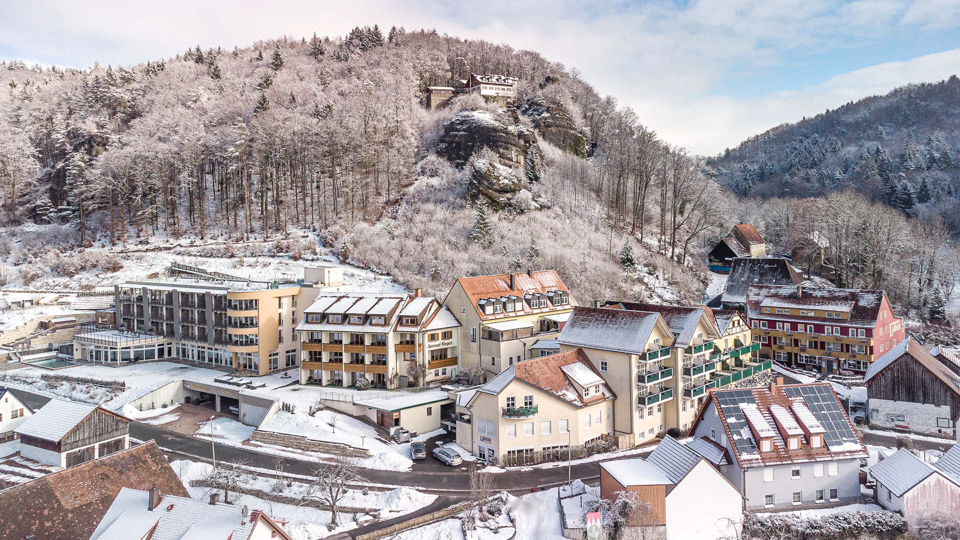 Landhotel **** Sponsel-Regus, Veilbronn, Winter