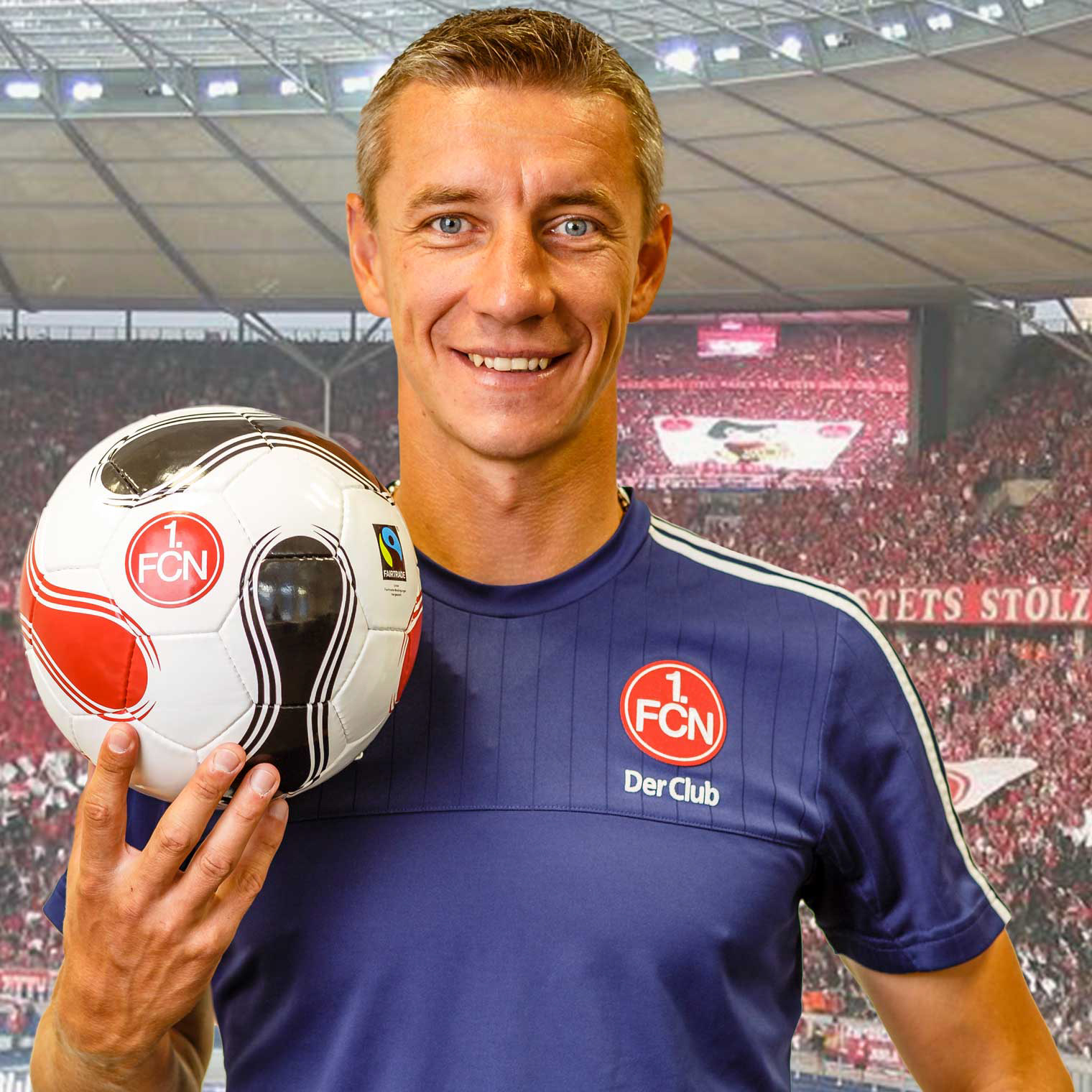 Portrait, Fussball-Shooting, Marek Mintal, 1. FCN Trainer Nürnberg