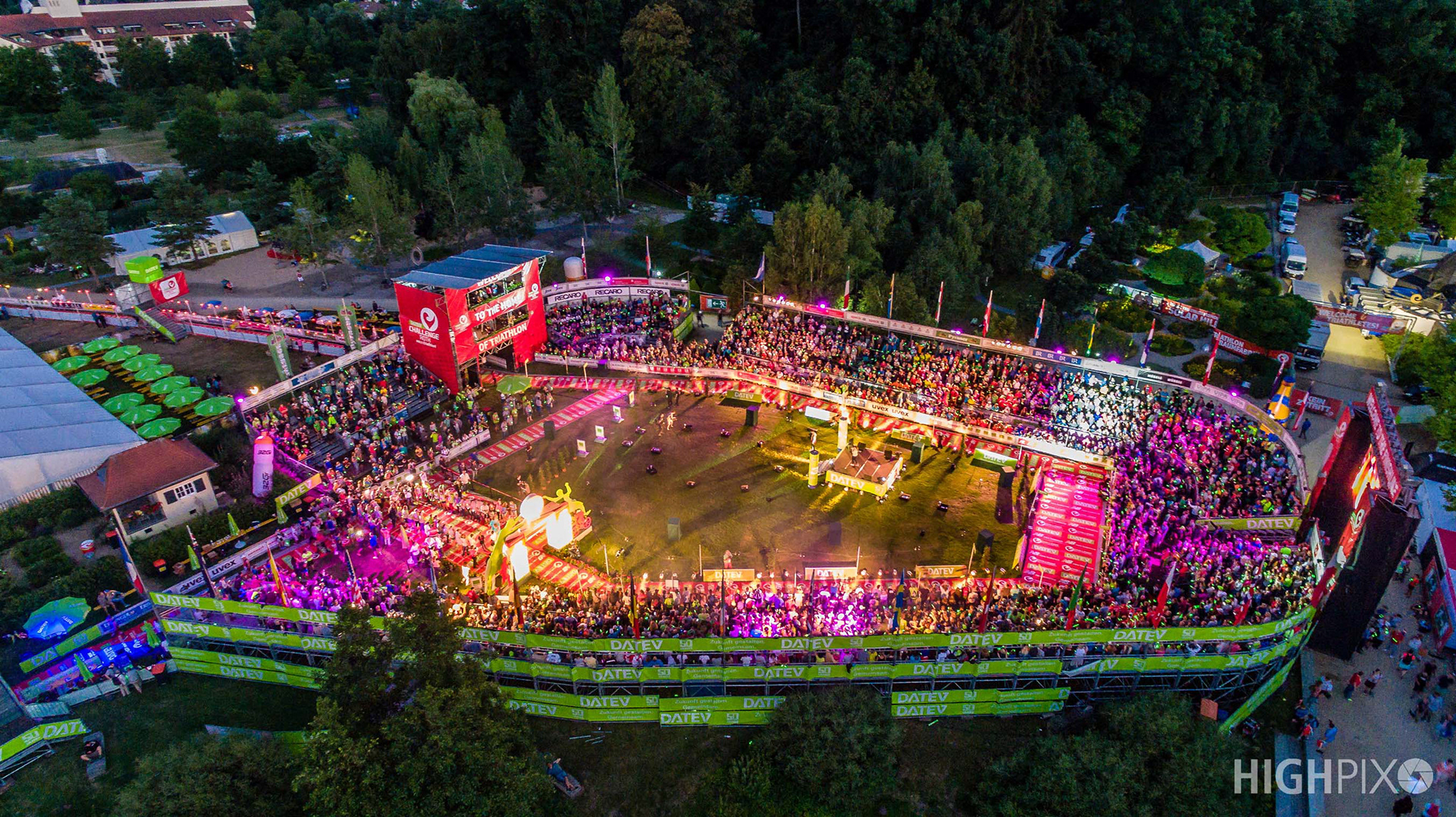 DATEV-Challence, Stadion Triatlon Roth,