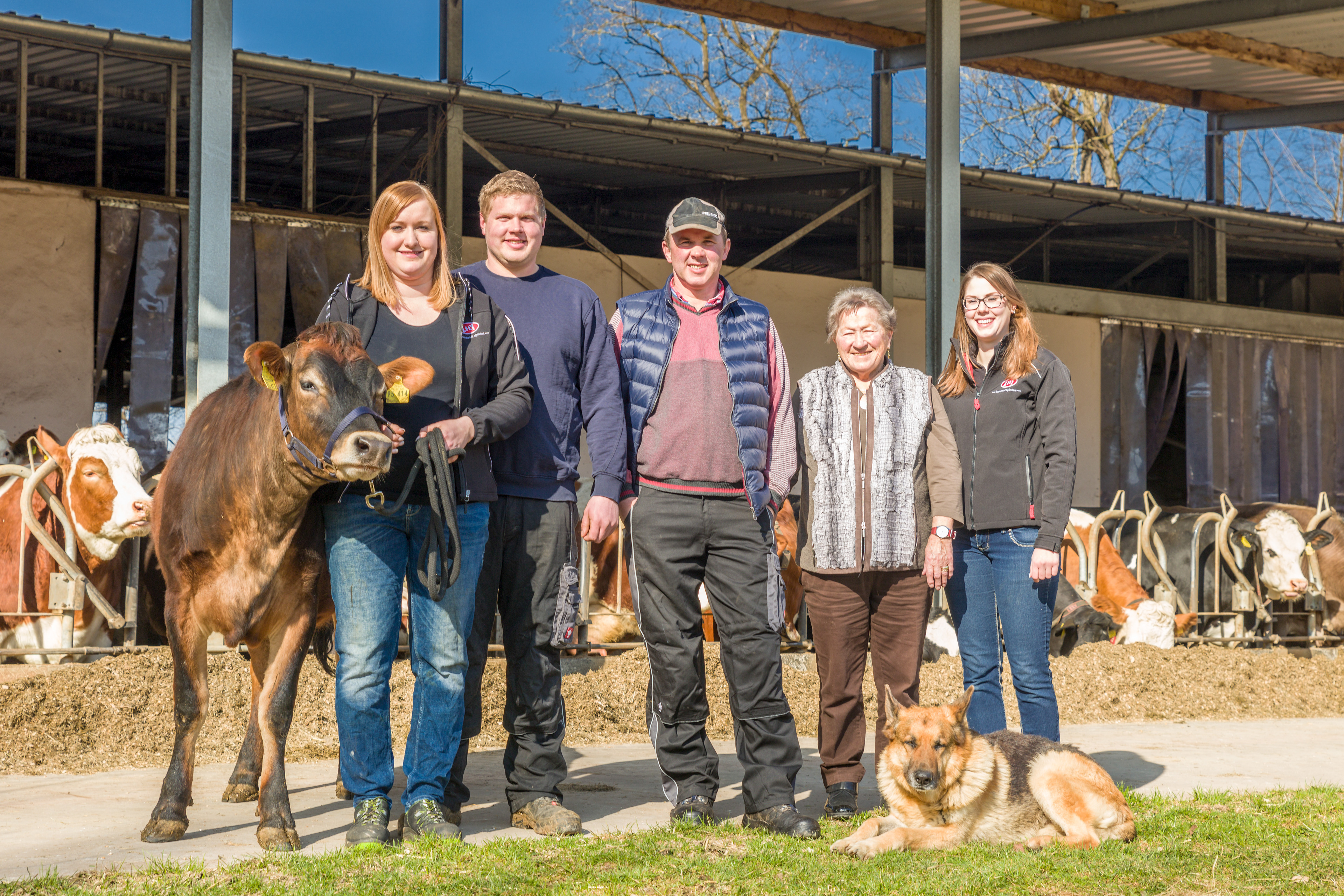 Bauernhof Hänfling, People-Shooting, Familienbild