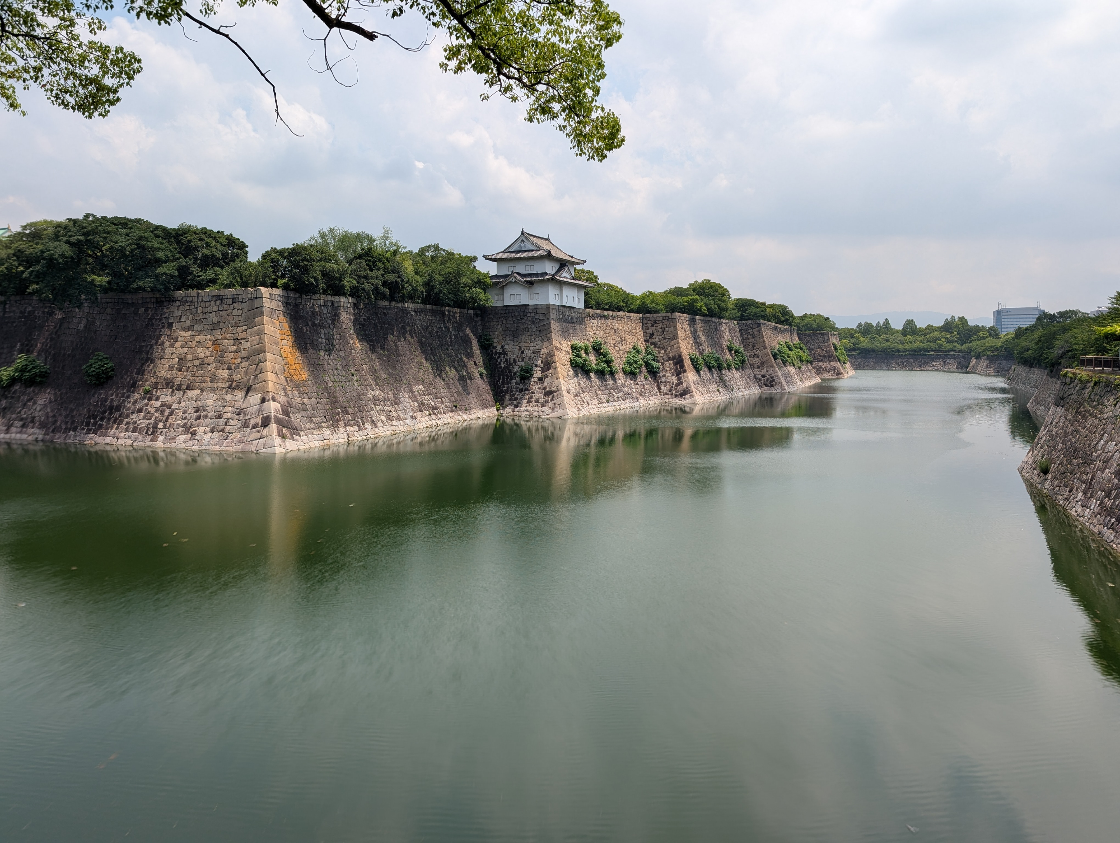 Osaka Castle Fortress Moat