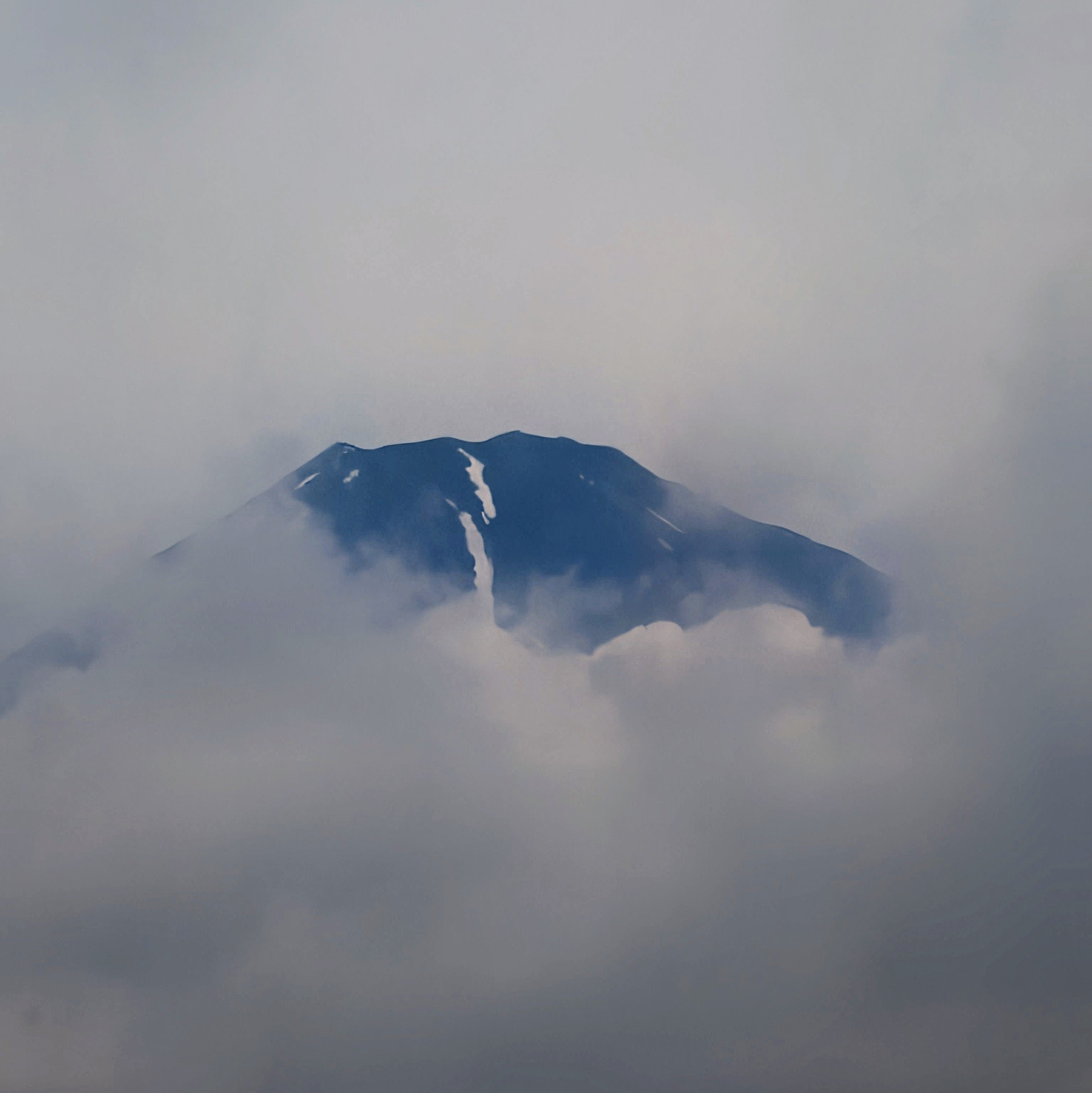 Fuji Through the Clouds
