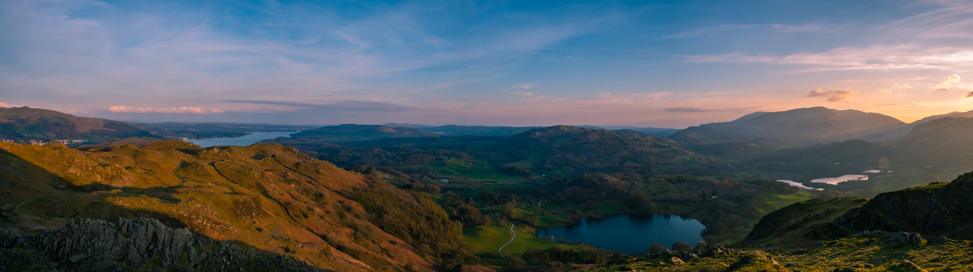 Sunset in the Lake District