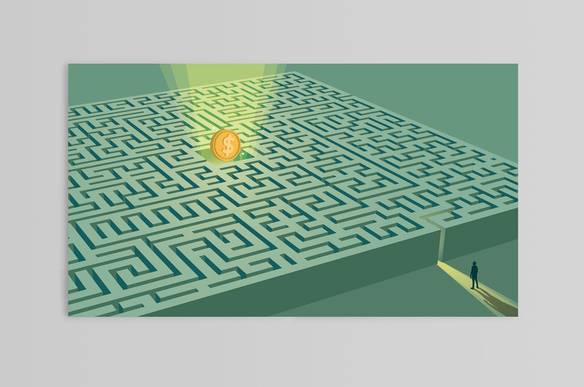 Money labyrinth.