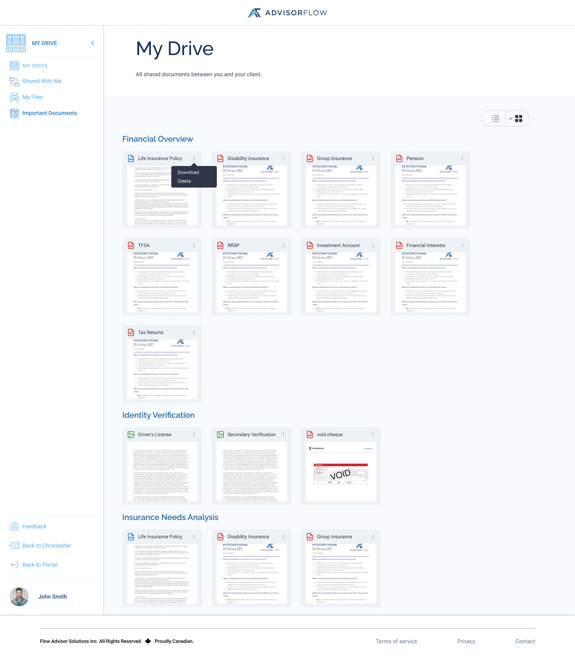 Grid View Overflow Open