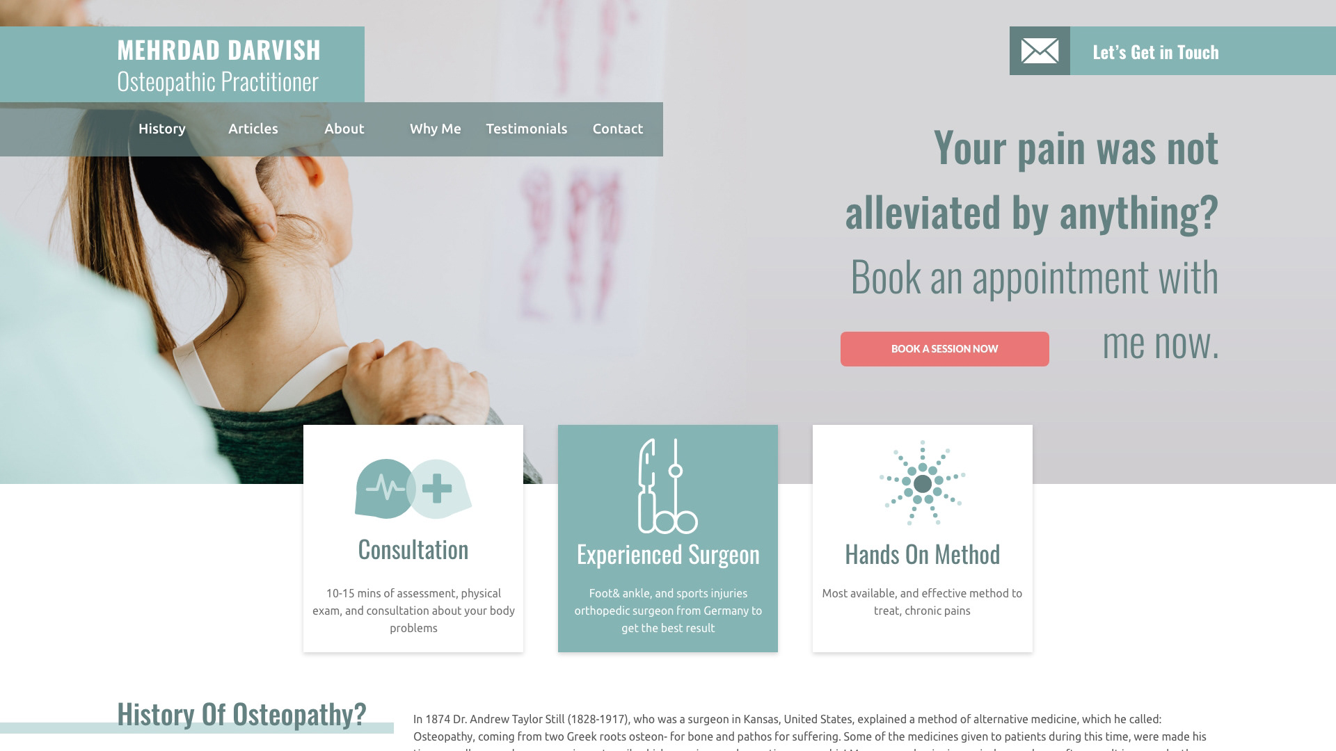 Mockup Landing Page