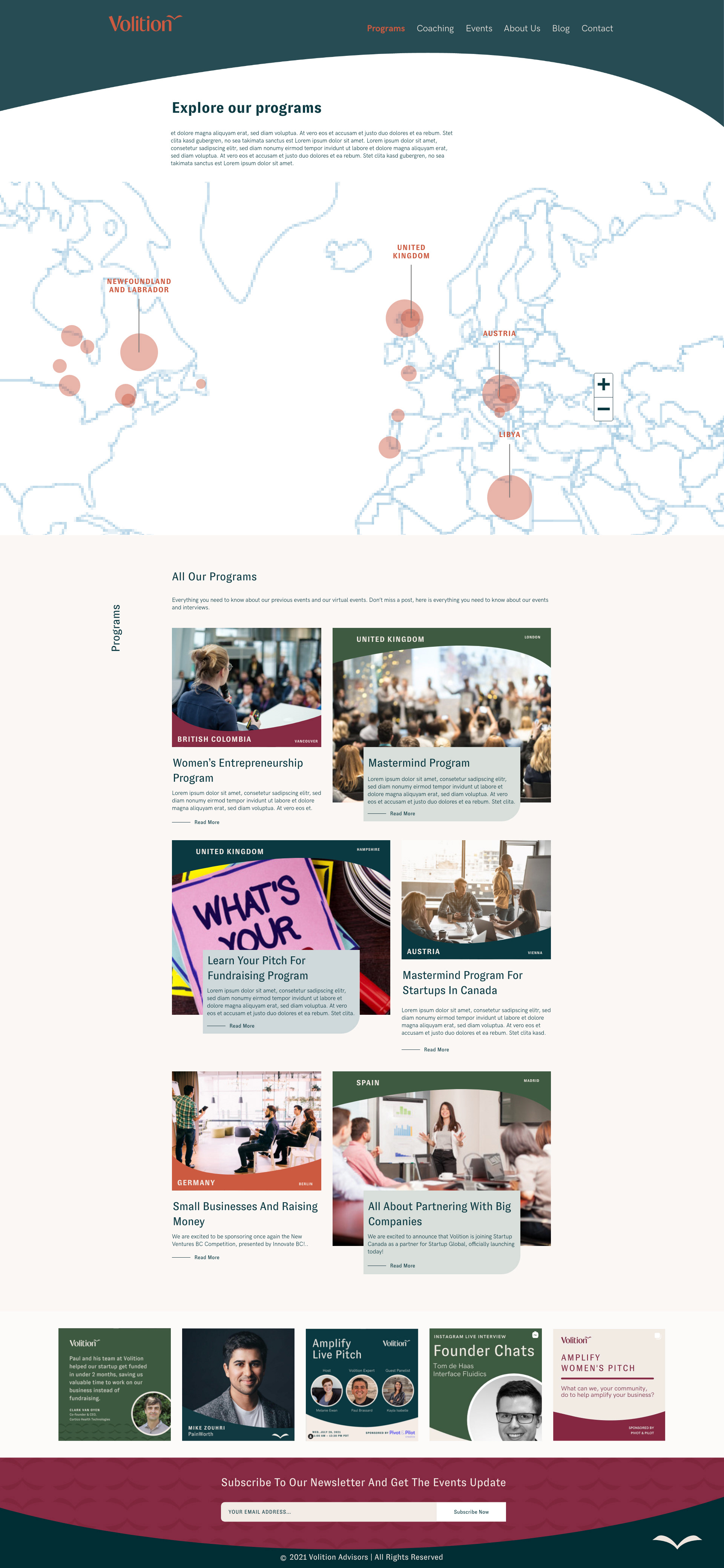 Programs Page