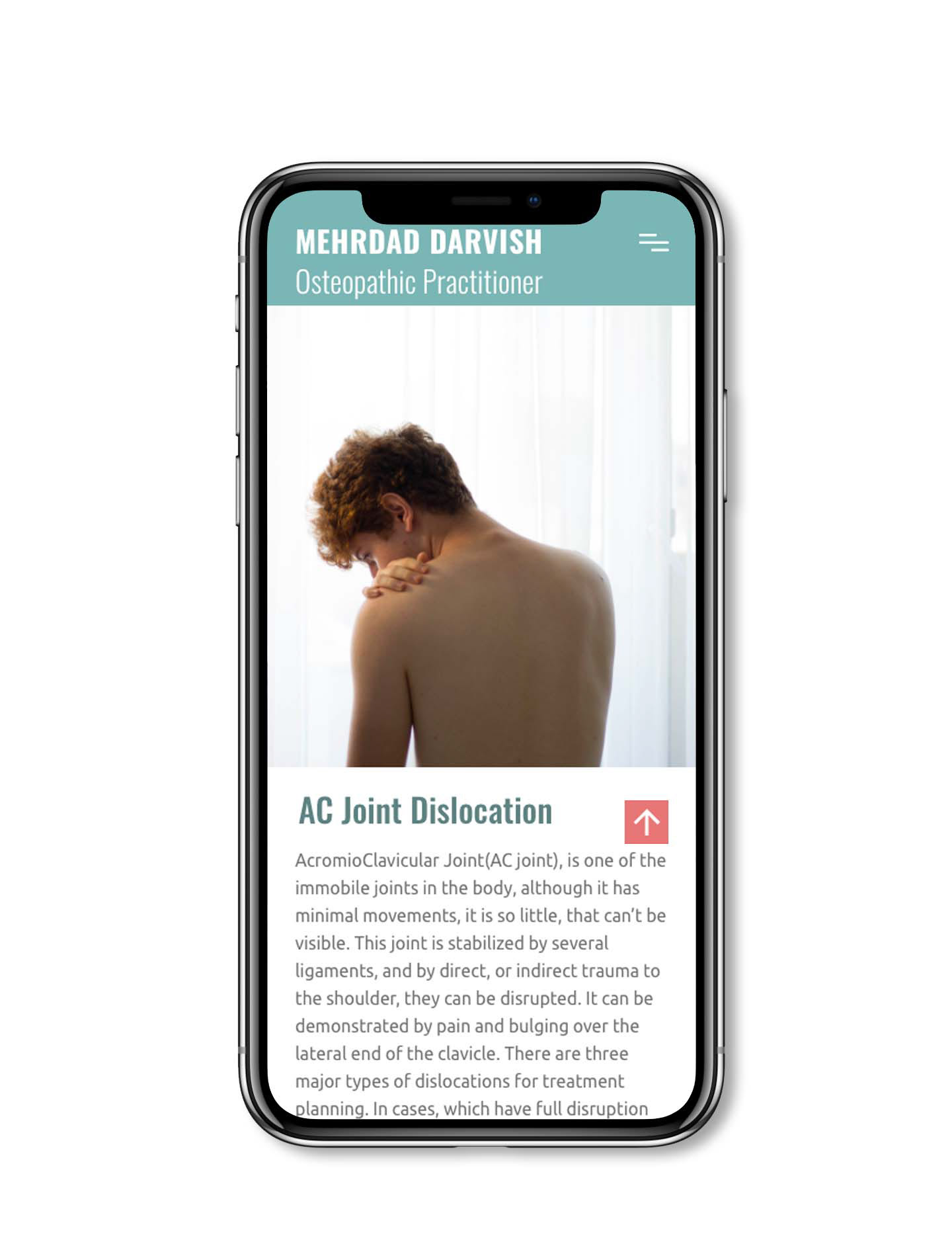 Article Single Page Mobile View