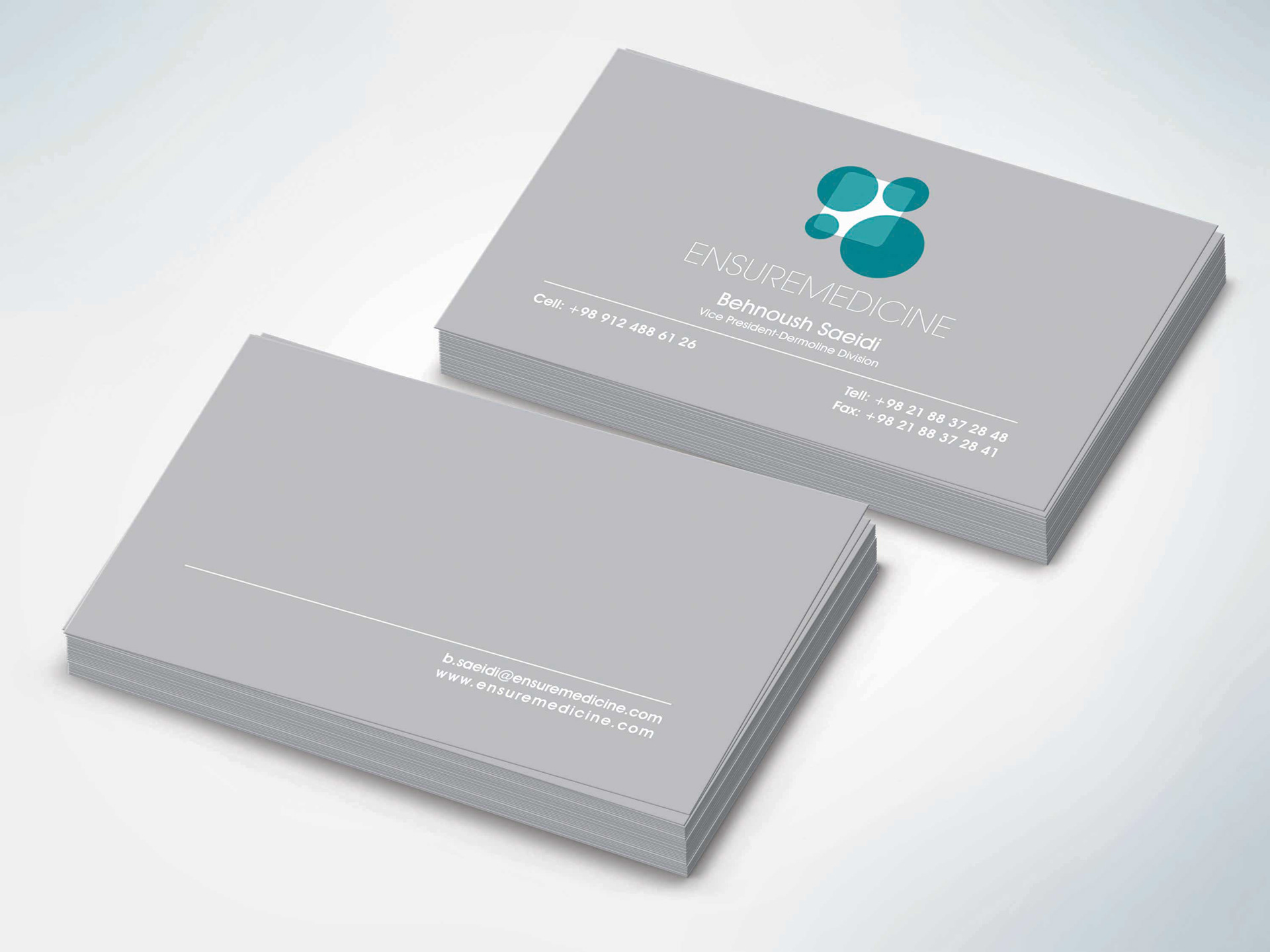 Ensure Medicine Visit Card