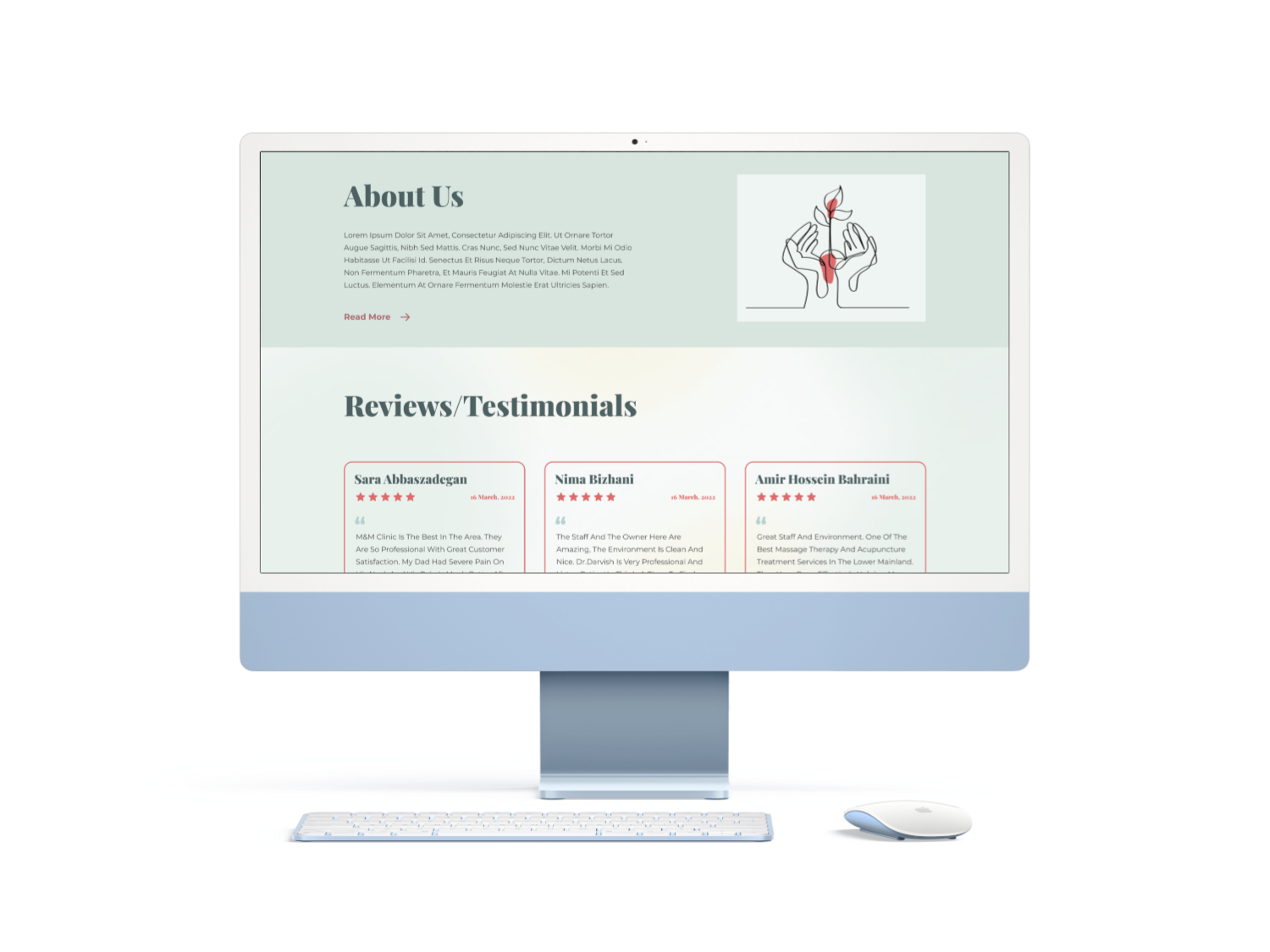Homepage About Section