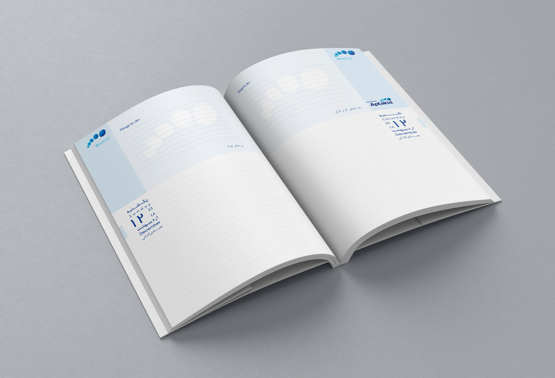 Aptakid Calendar Inside page