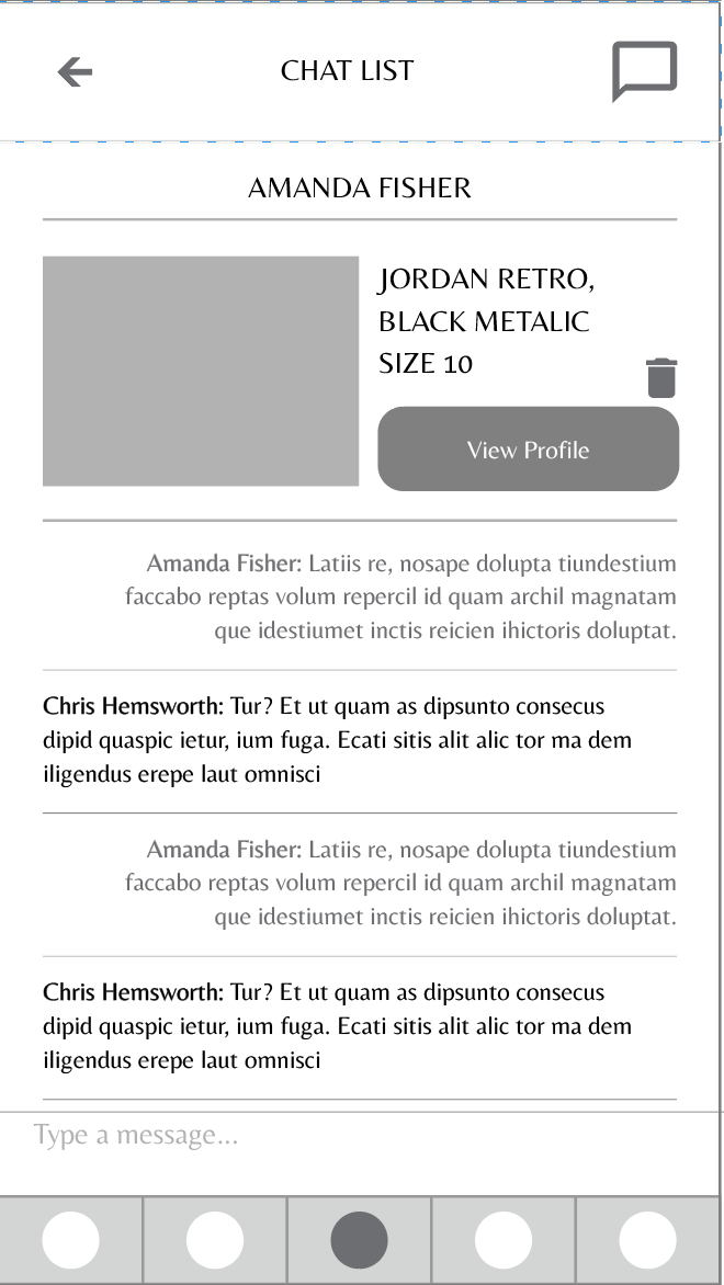 Chat Lists Screen
