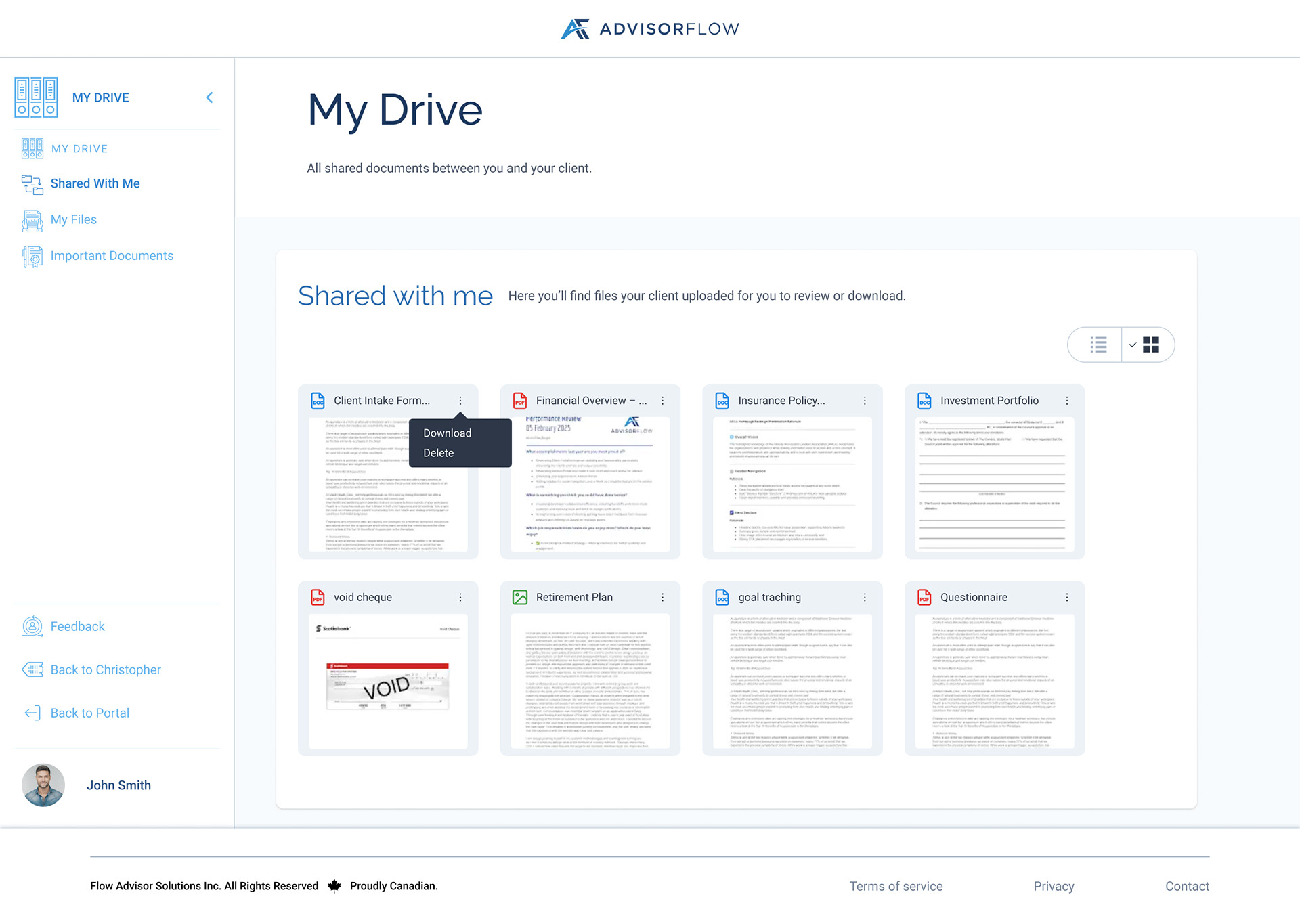 My Drive, Shared With Me Grid View Overflow