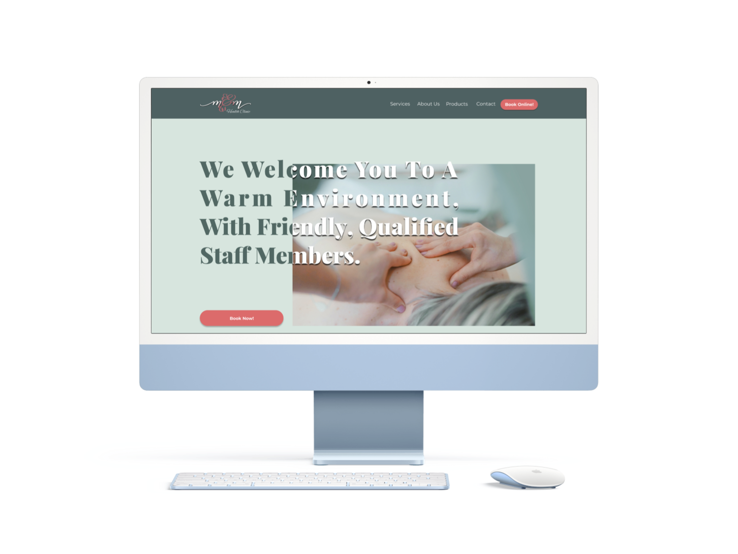 Landing Page Mockup