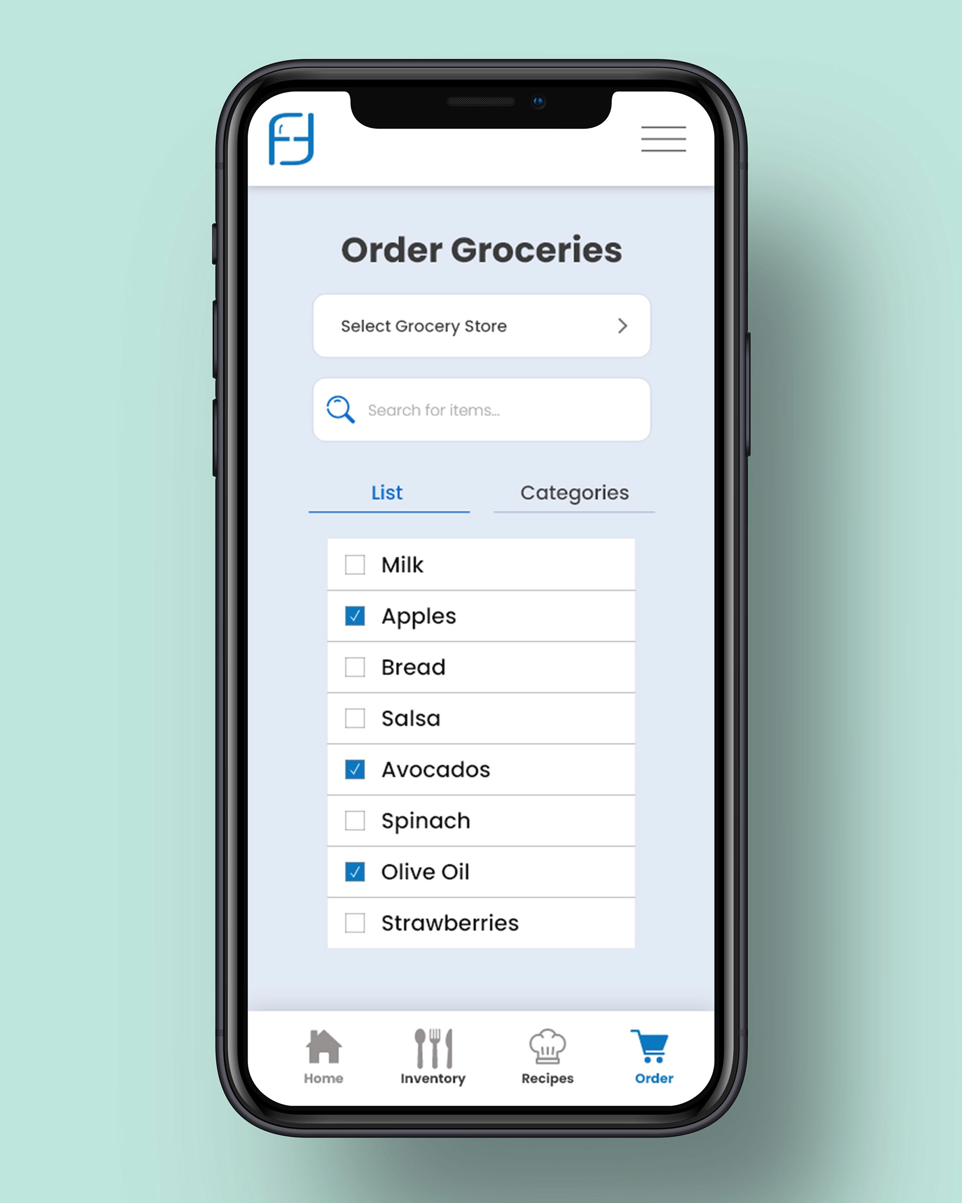 Order Page