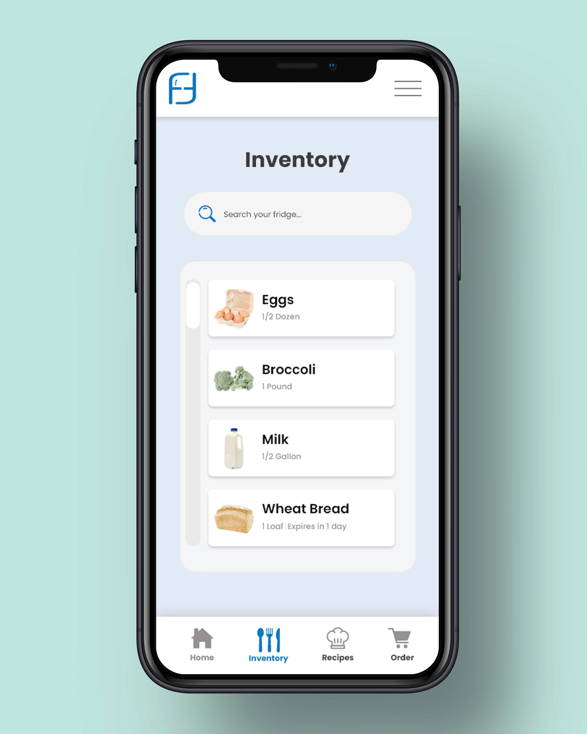 Inventory Page