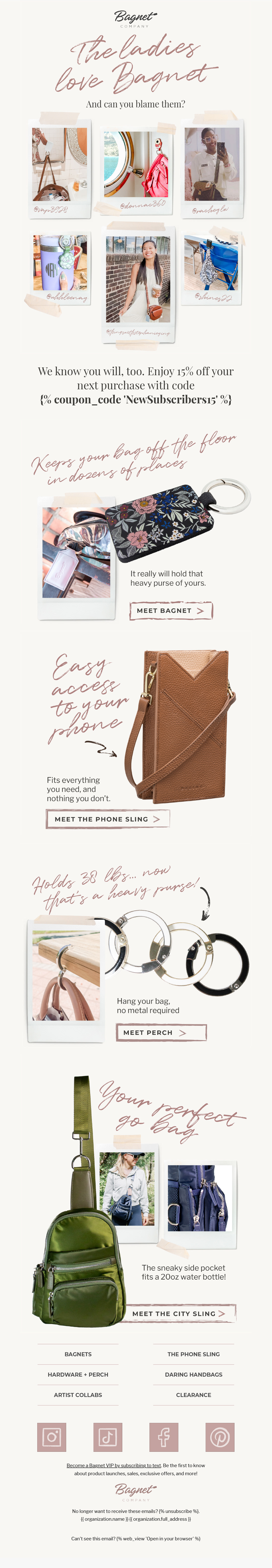 Second email of our automated "welcome series" flow.